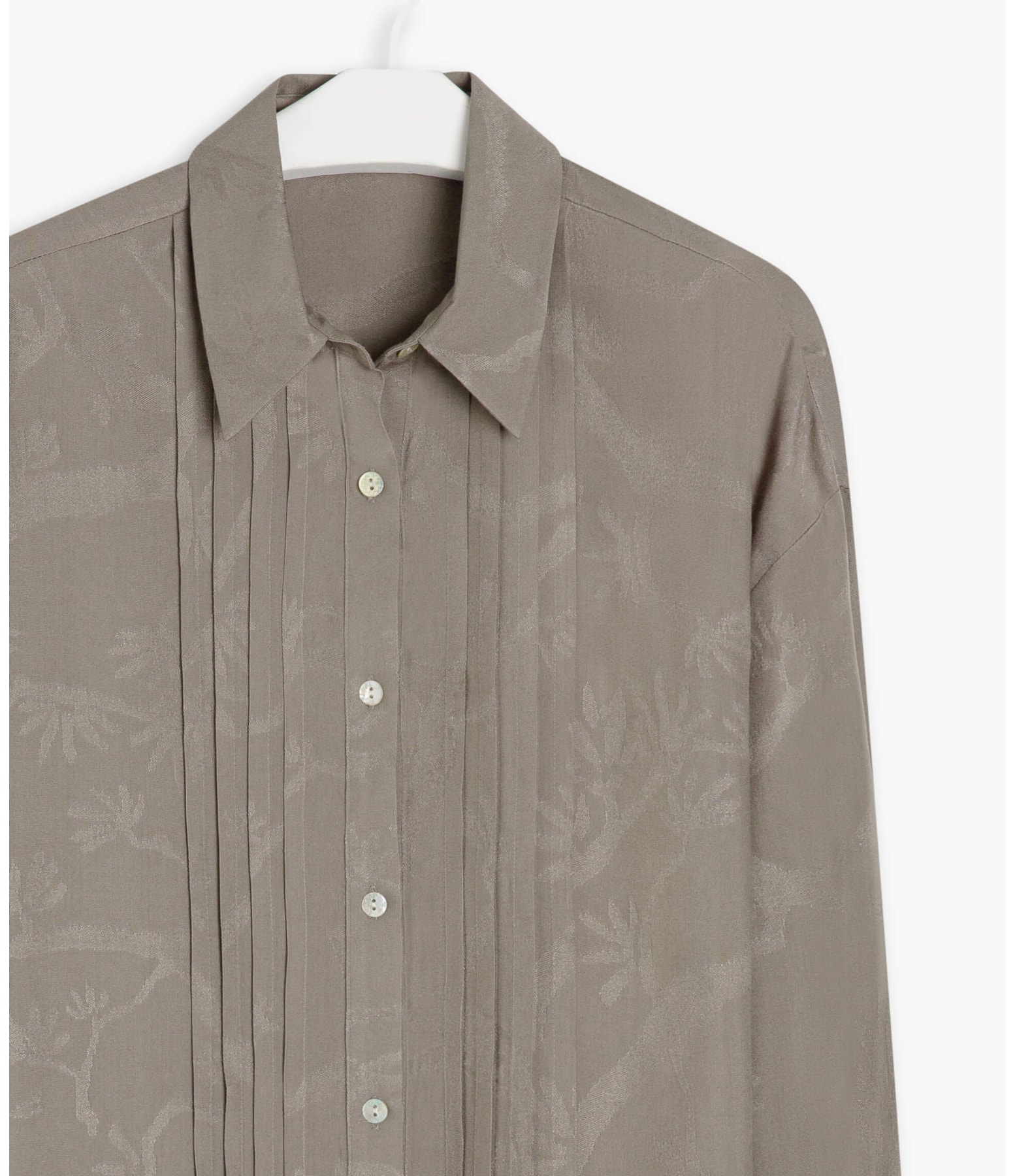 Camisa Dayla Jacquard Grafite