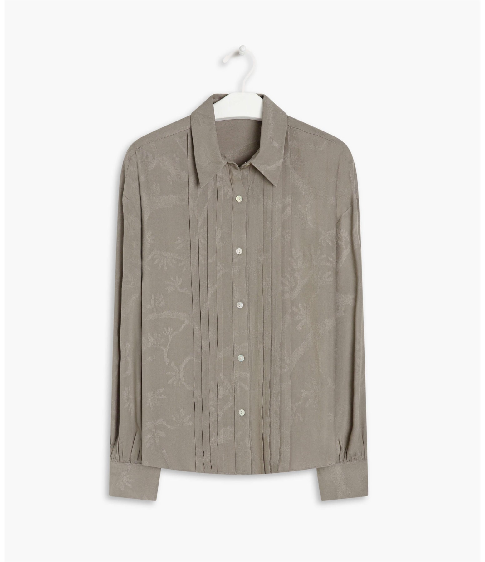 Camisa Dayla Jacquard Grafite