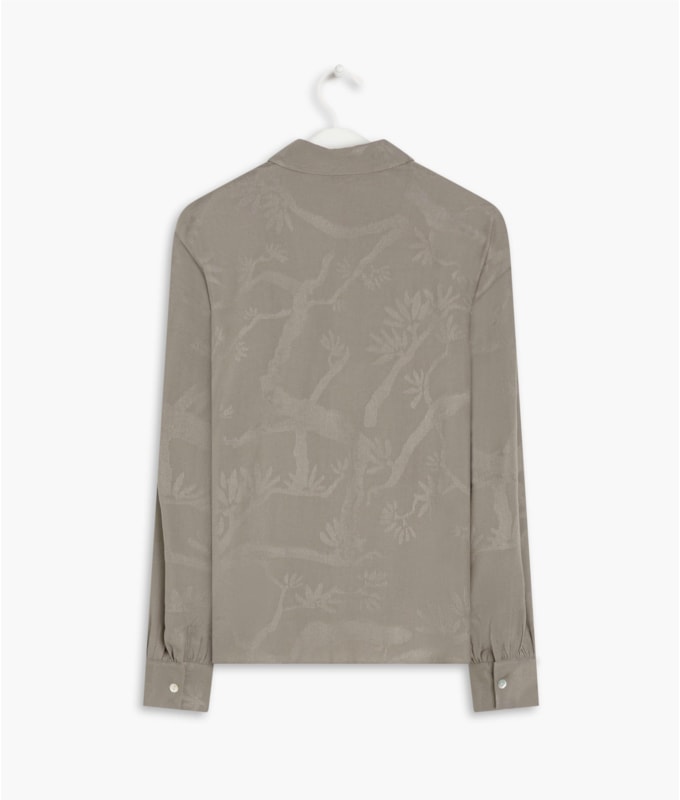 Camisa Dayla Jacquard Grafite