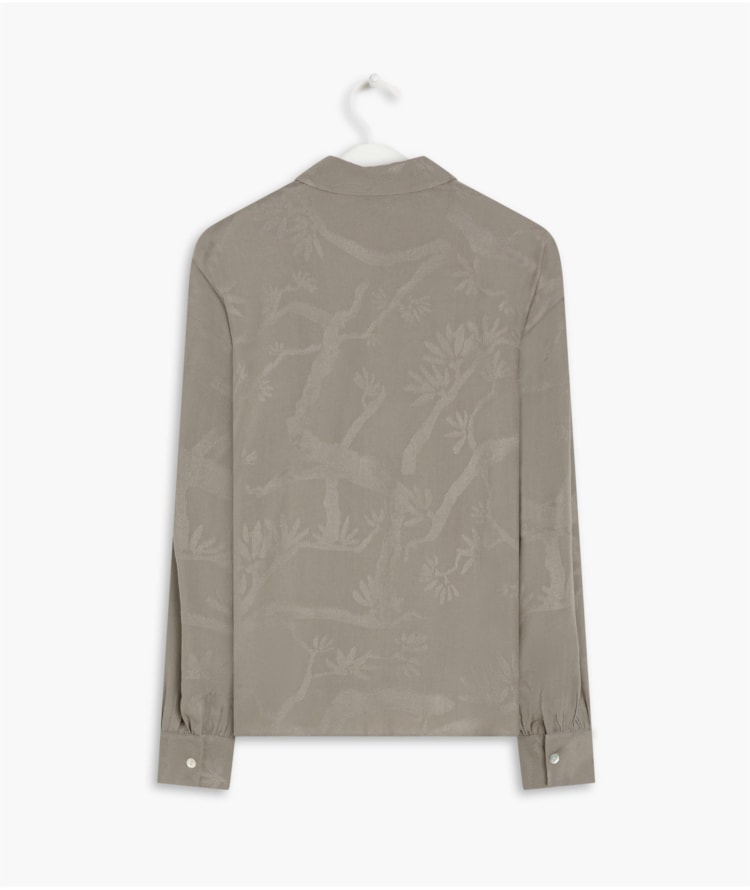 Camisa Dayla Jacquard Grafite