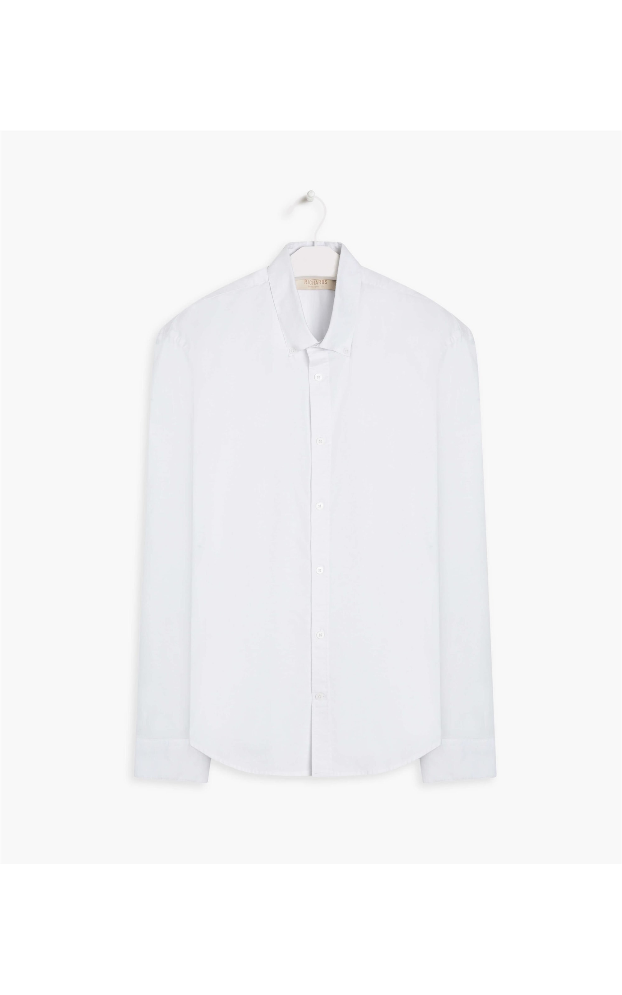 Camisa Deniel Oxford Bd Ml Branco