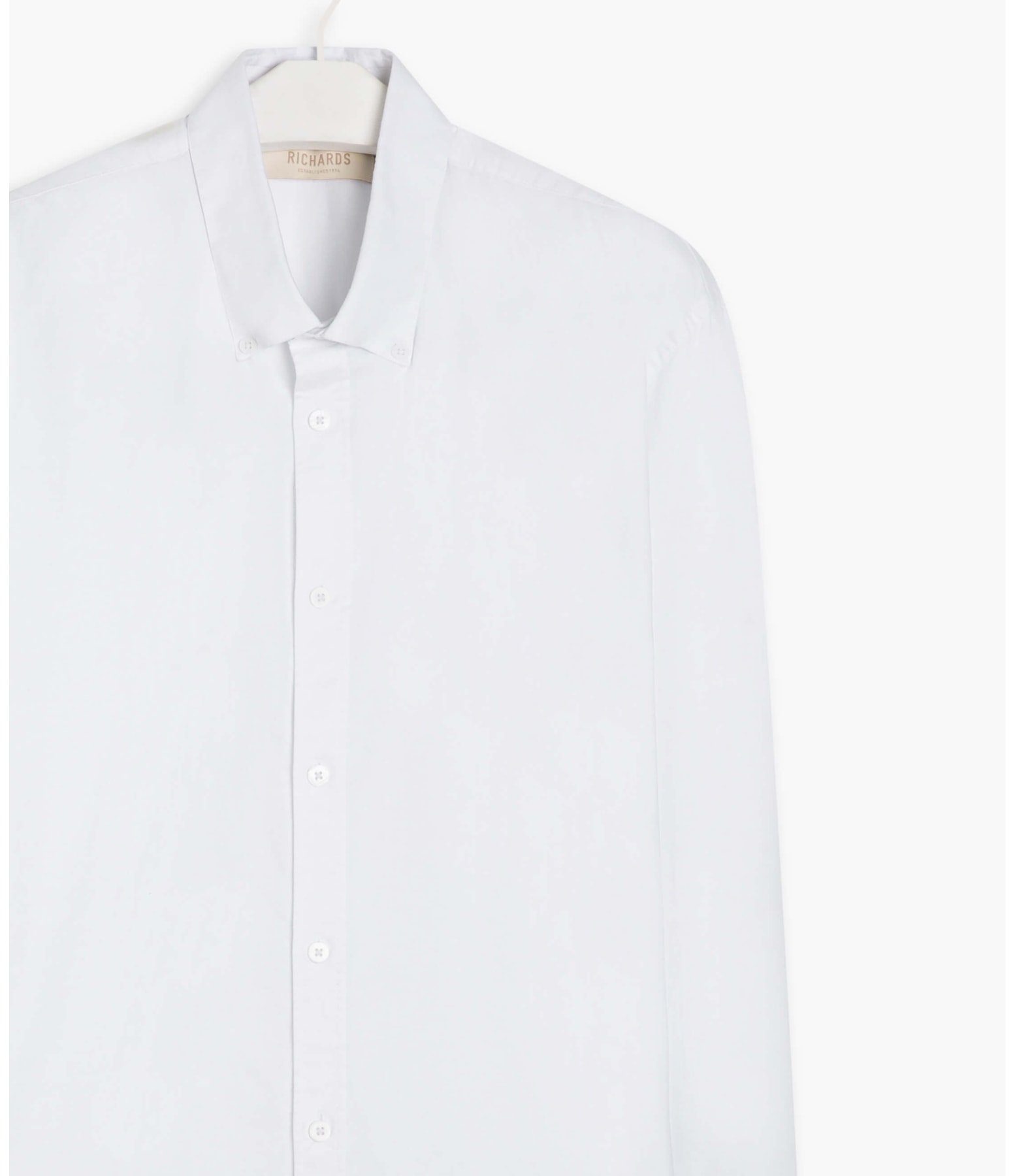 Camisa Deniel Oxford Bd Ml Branco
