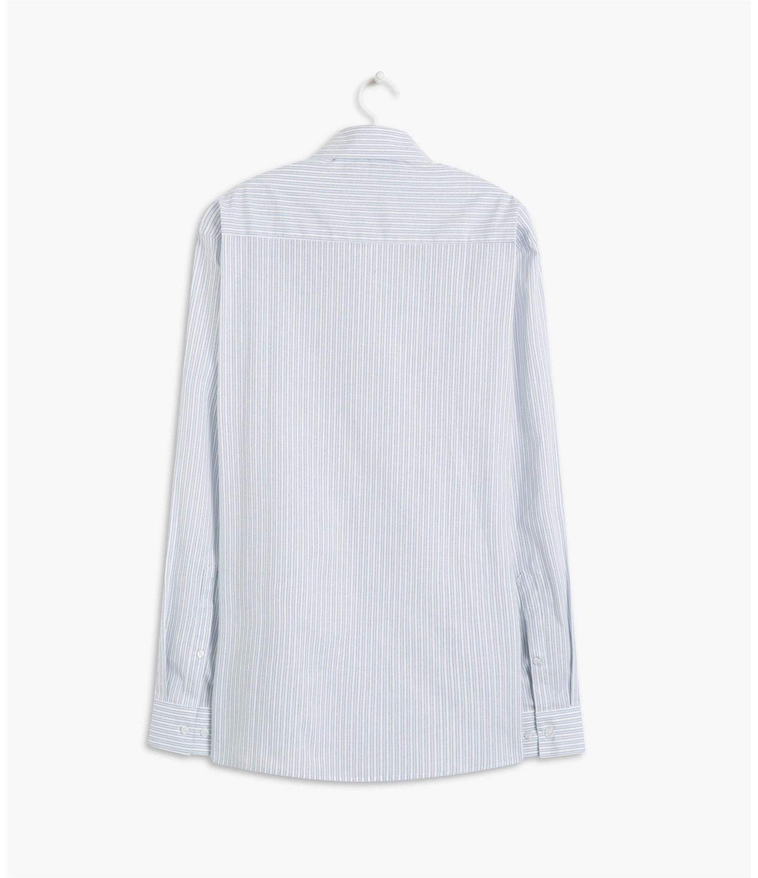 Camisa Dublin Listrada Ml Azul Bic