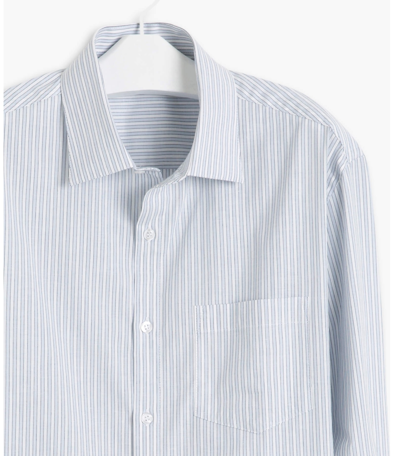 Camisa Dublin Listrada Ml Azul Bic