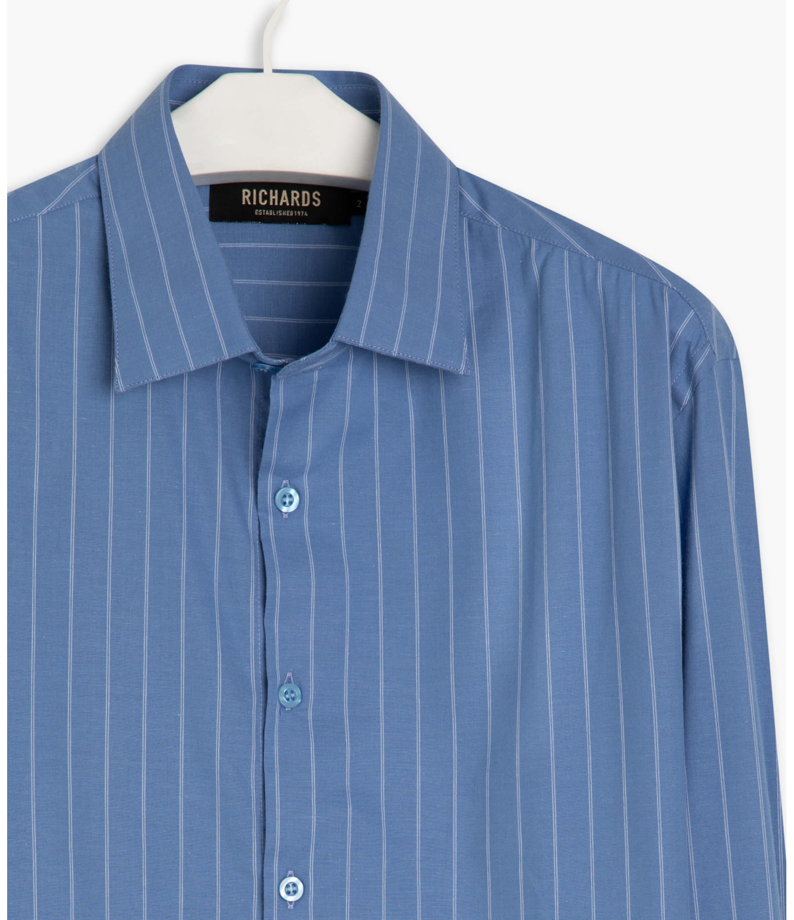 Camisa Eduardo Traveller Ft Listrado Ml Marinho