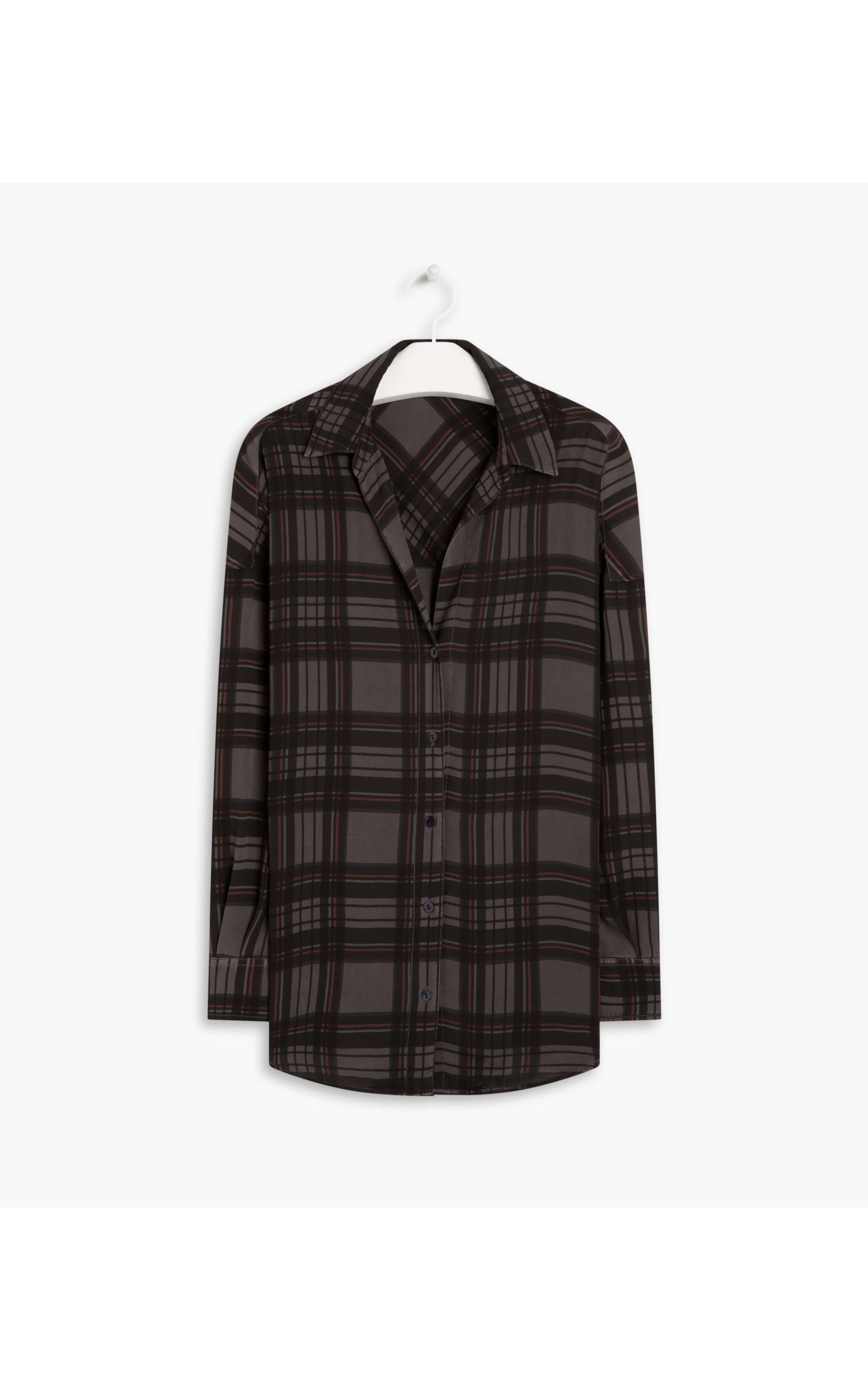 Camisa Elis Est Tartan Tabaco