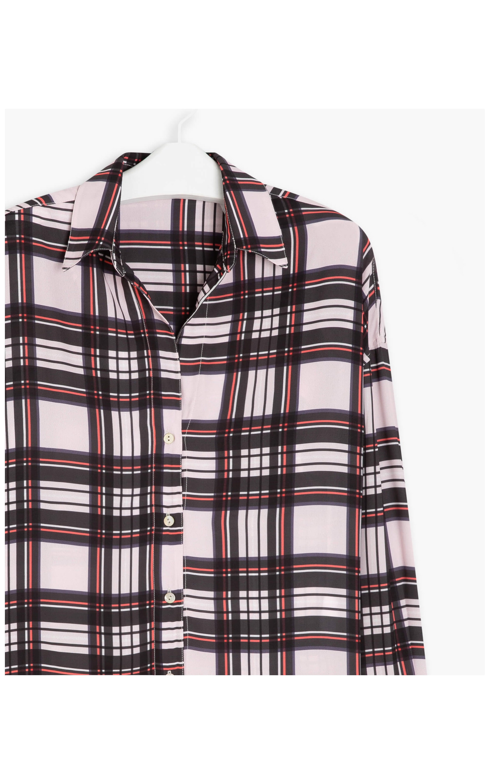 Camisa Elis Est Tartan Verde Oliva