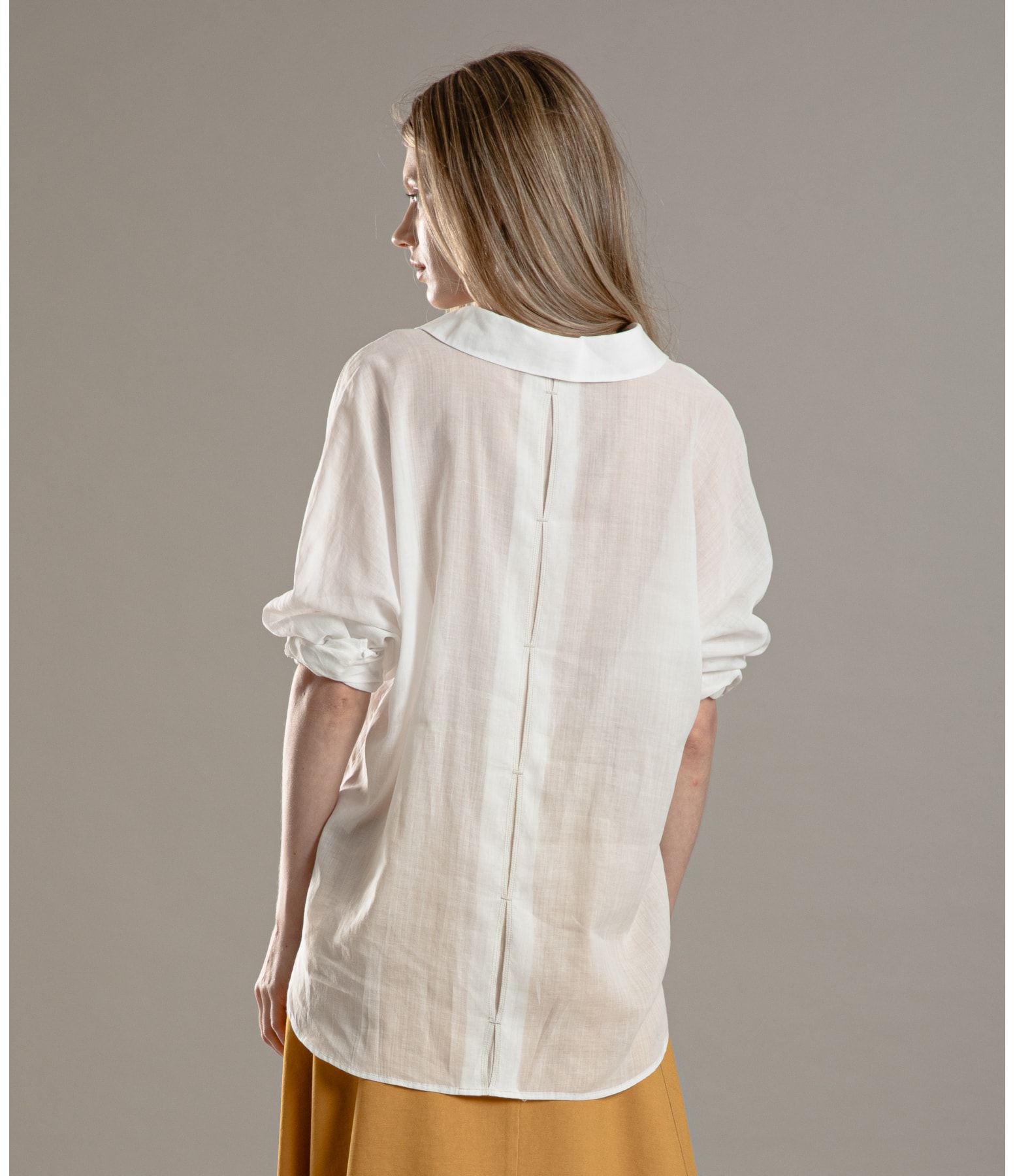 Camisa Enid Rami Blend Branco