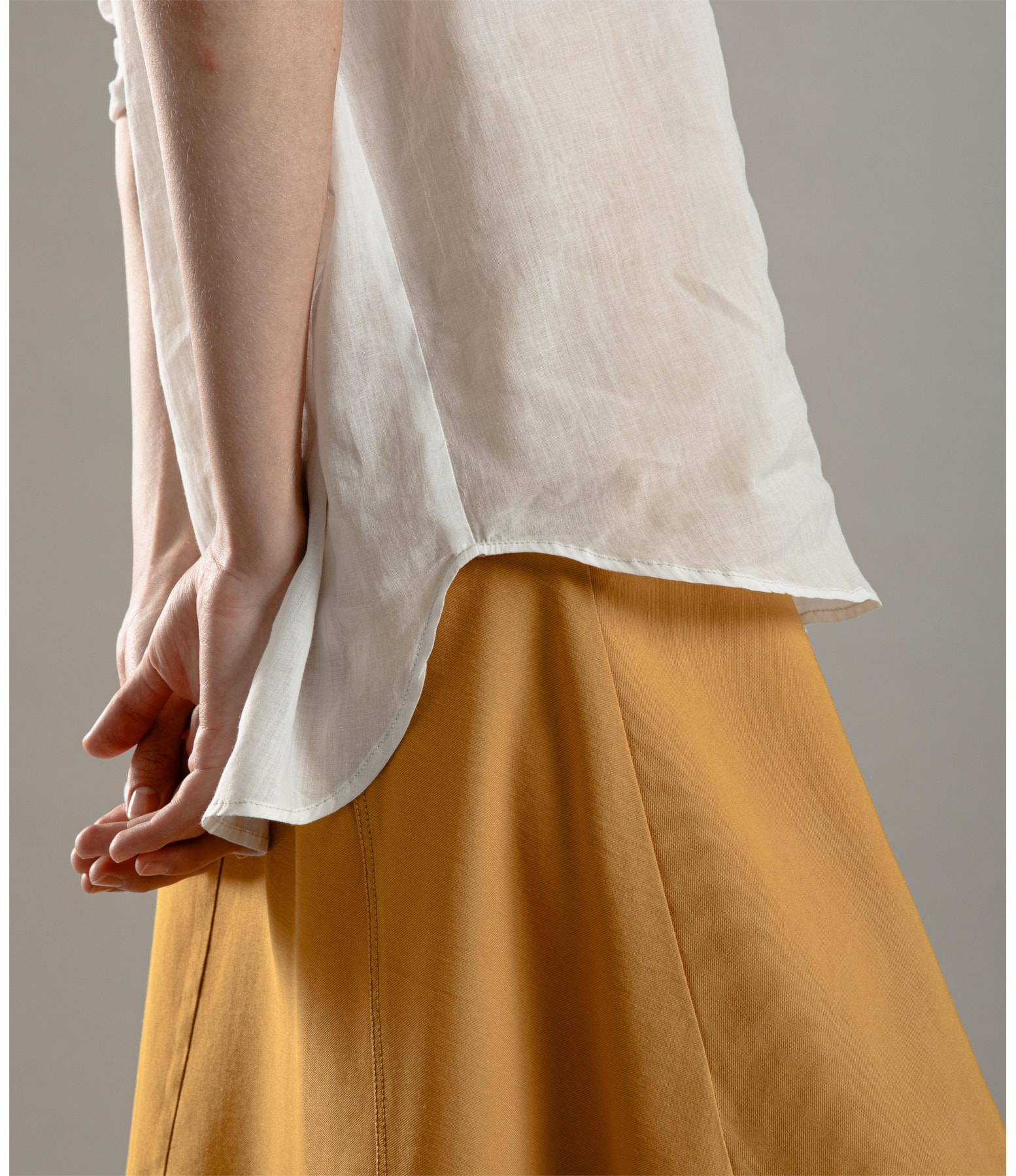 Camisa Enid Rami Blend Branco