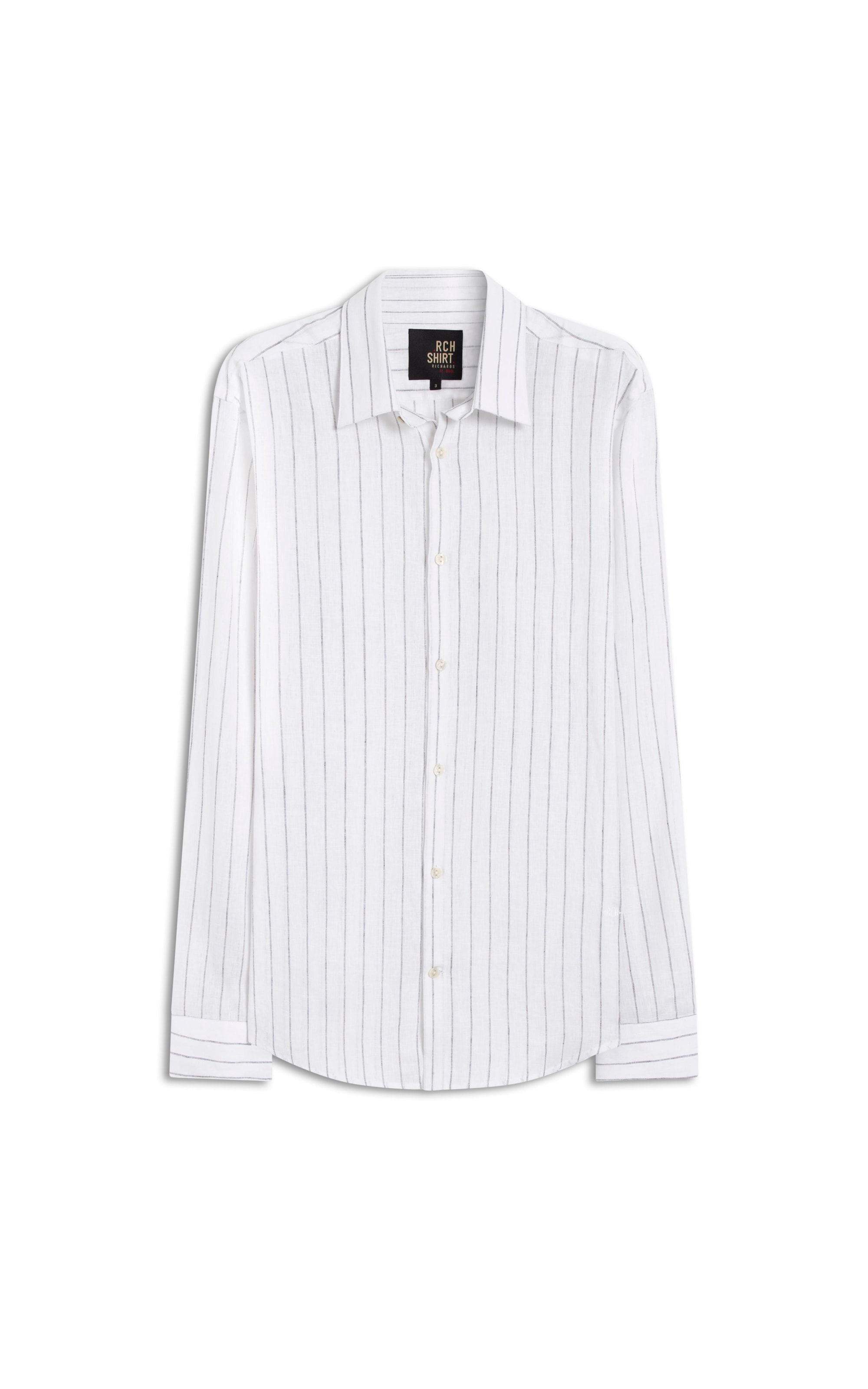 Camisa Erick Linho Blend Azul Bic