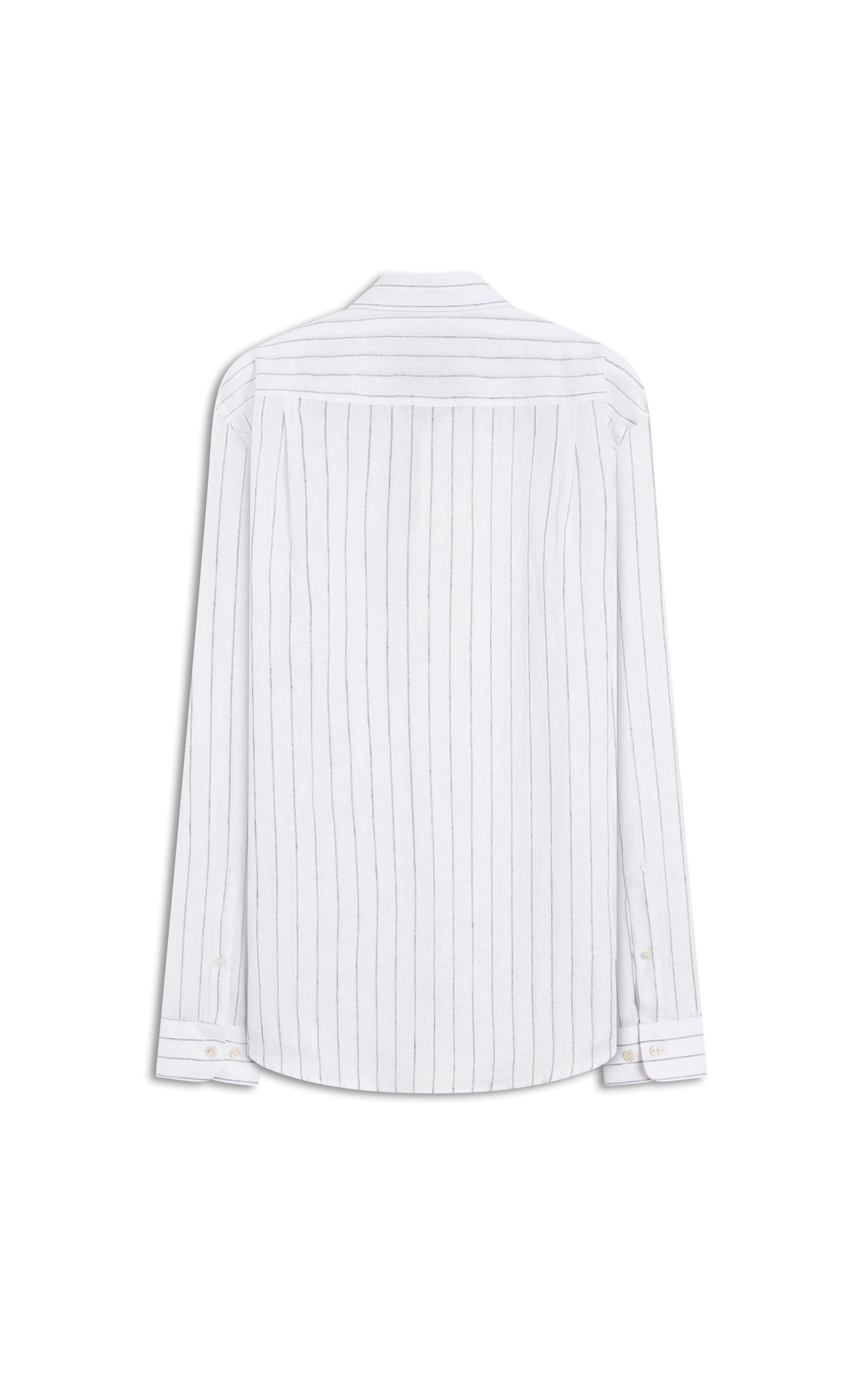 Camisa Erick Linho Blend Azul Bic