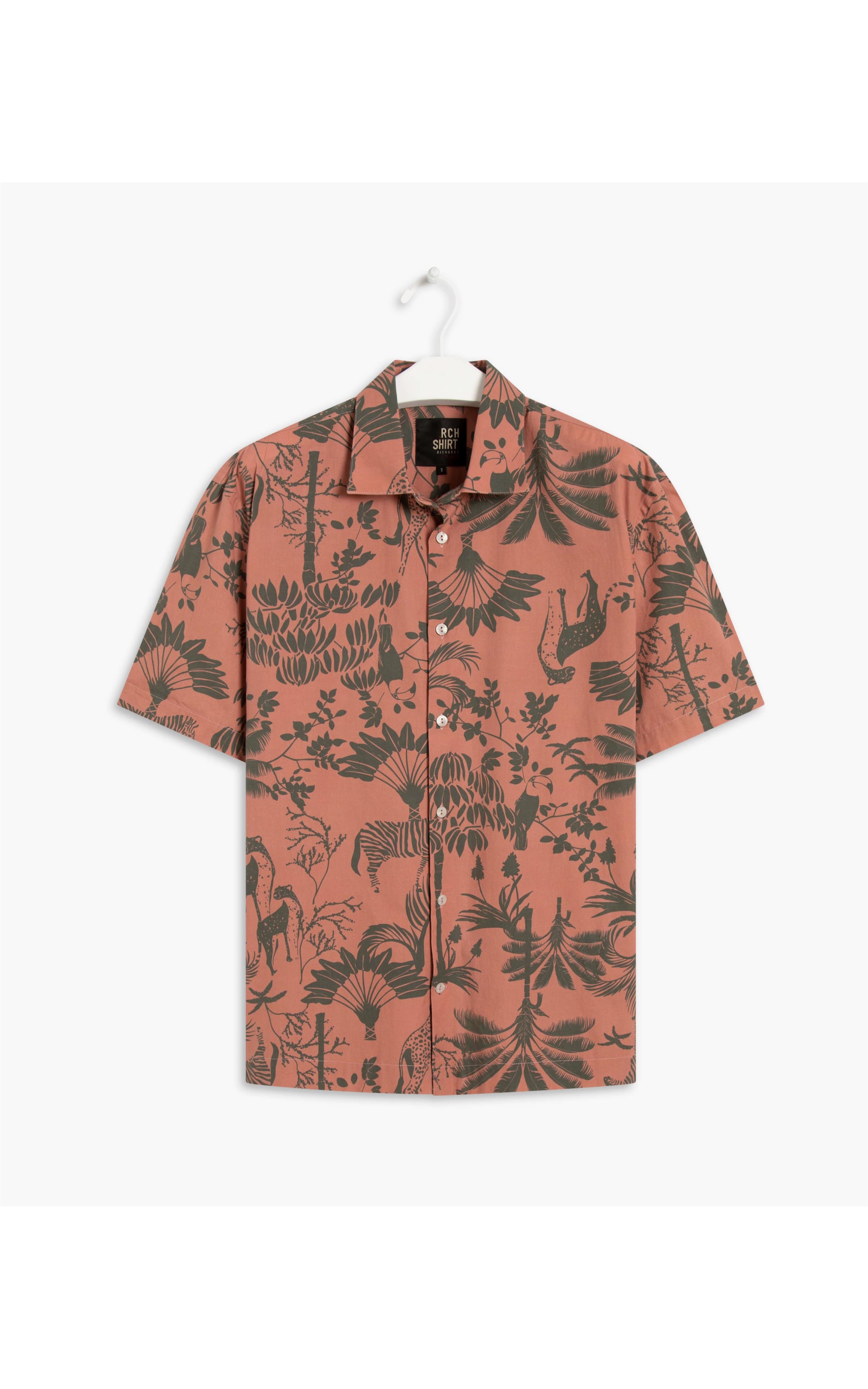 Camisa Estampada Africa Mc Laranja