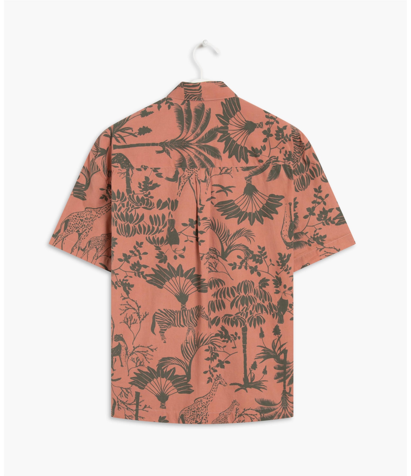 Camisa Estampada Africa Mc Laranja