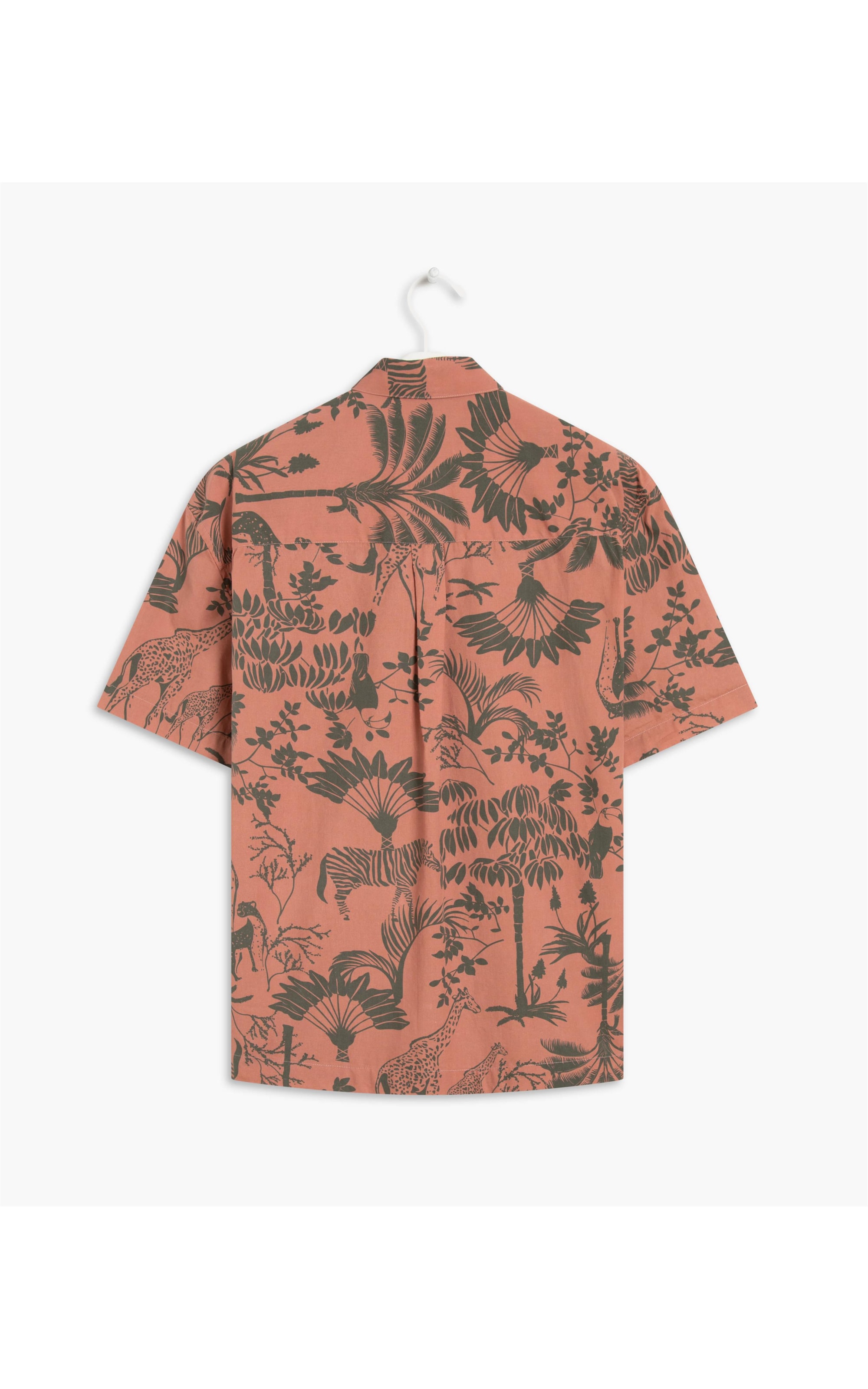 Camisa Estampada Africa Mc Laranja