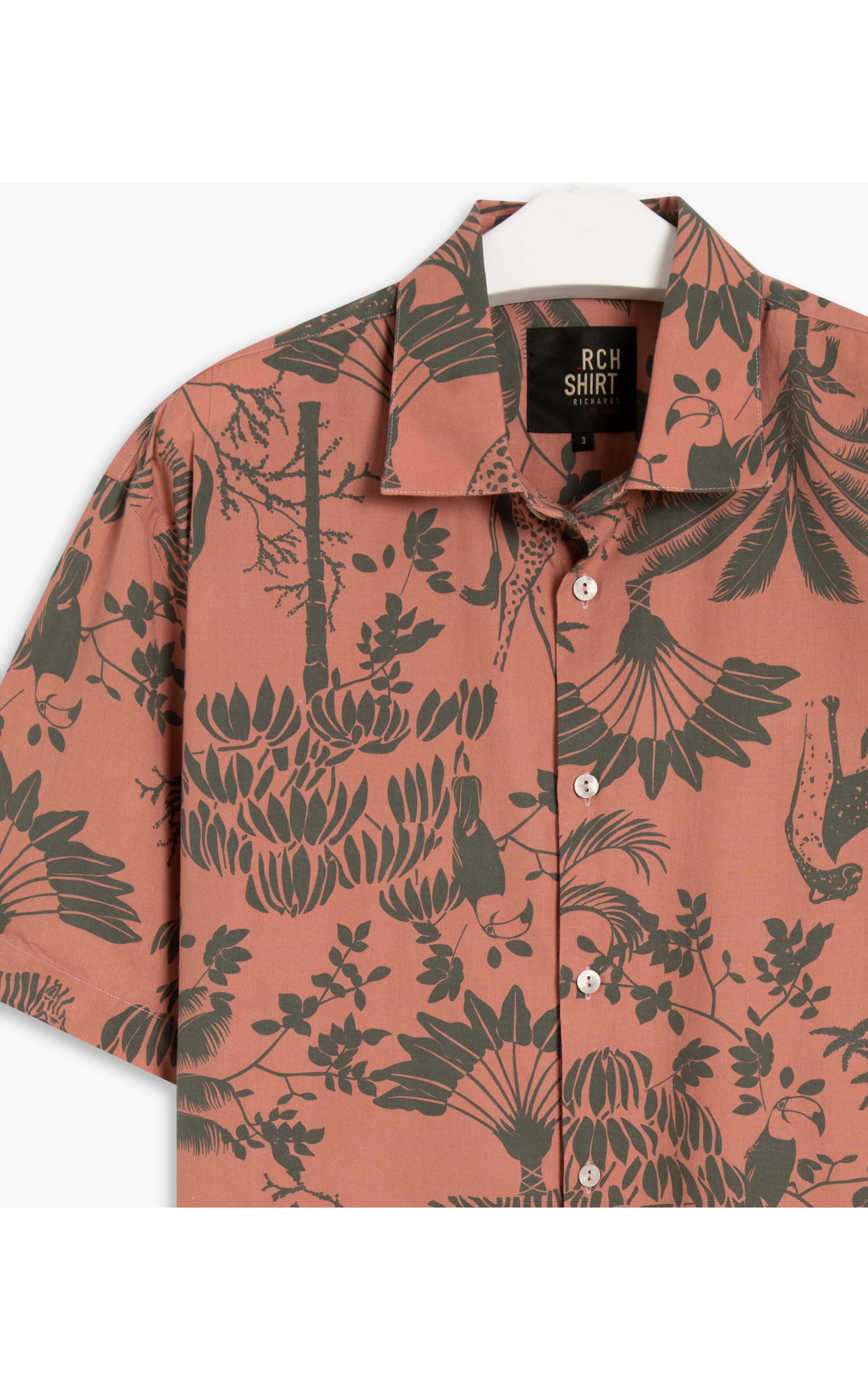 Camisa Estampada Africa Mc Laranja