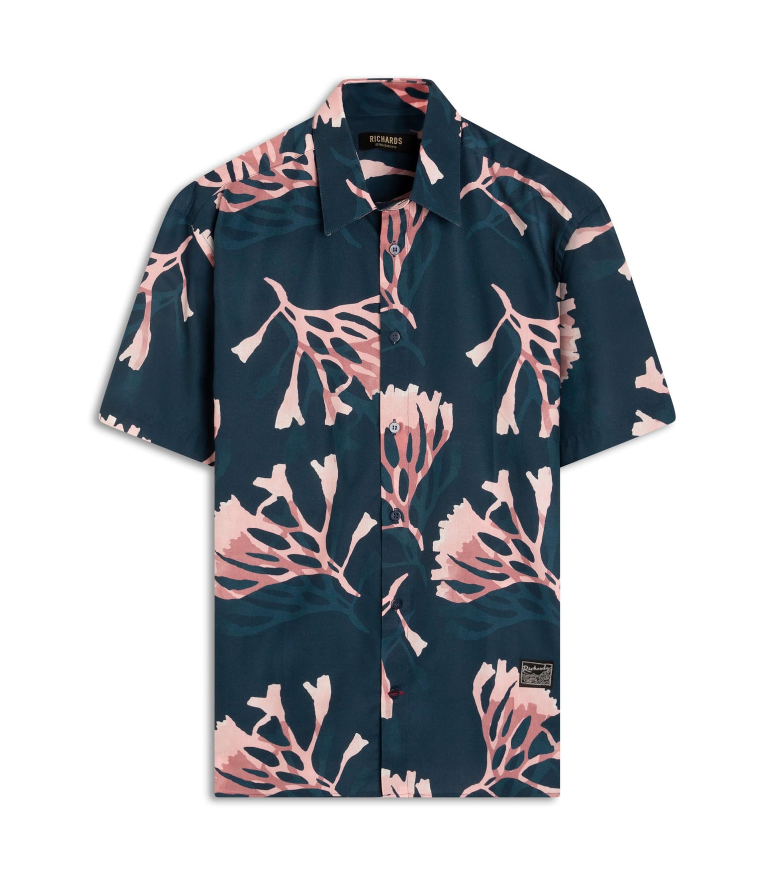 Camisa Estampada Corais Mc Marinho