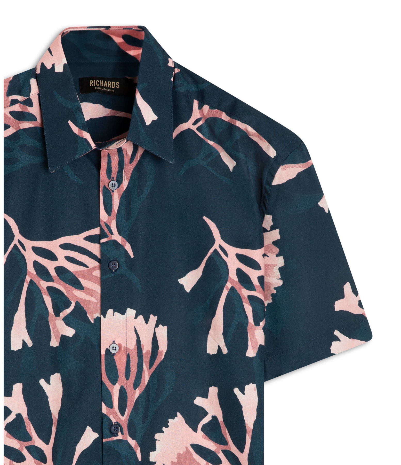 Camisa Estampada Corais Mc Marinho