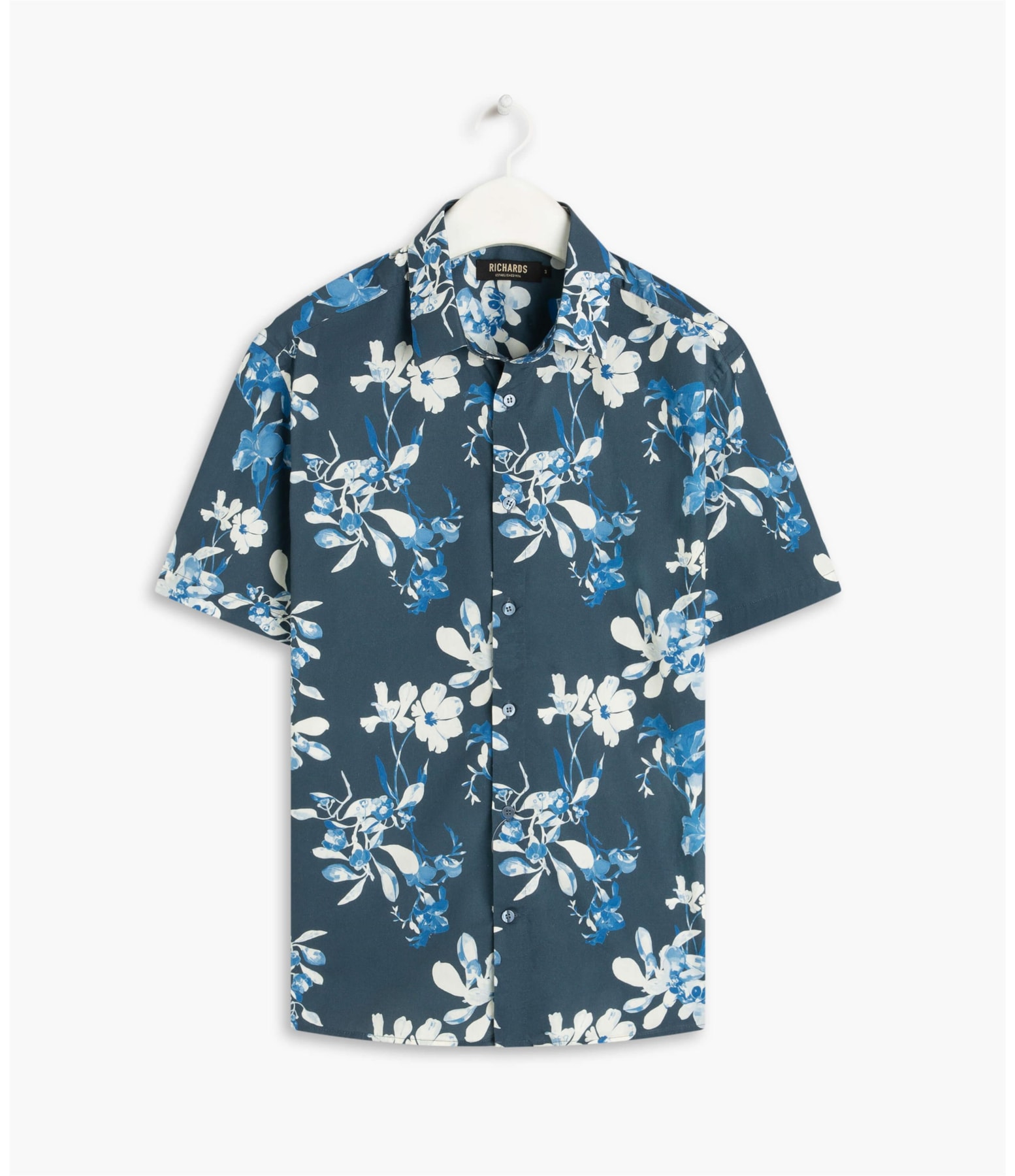 Camisa Estampada Flowers Charles Mc Marinho
