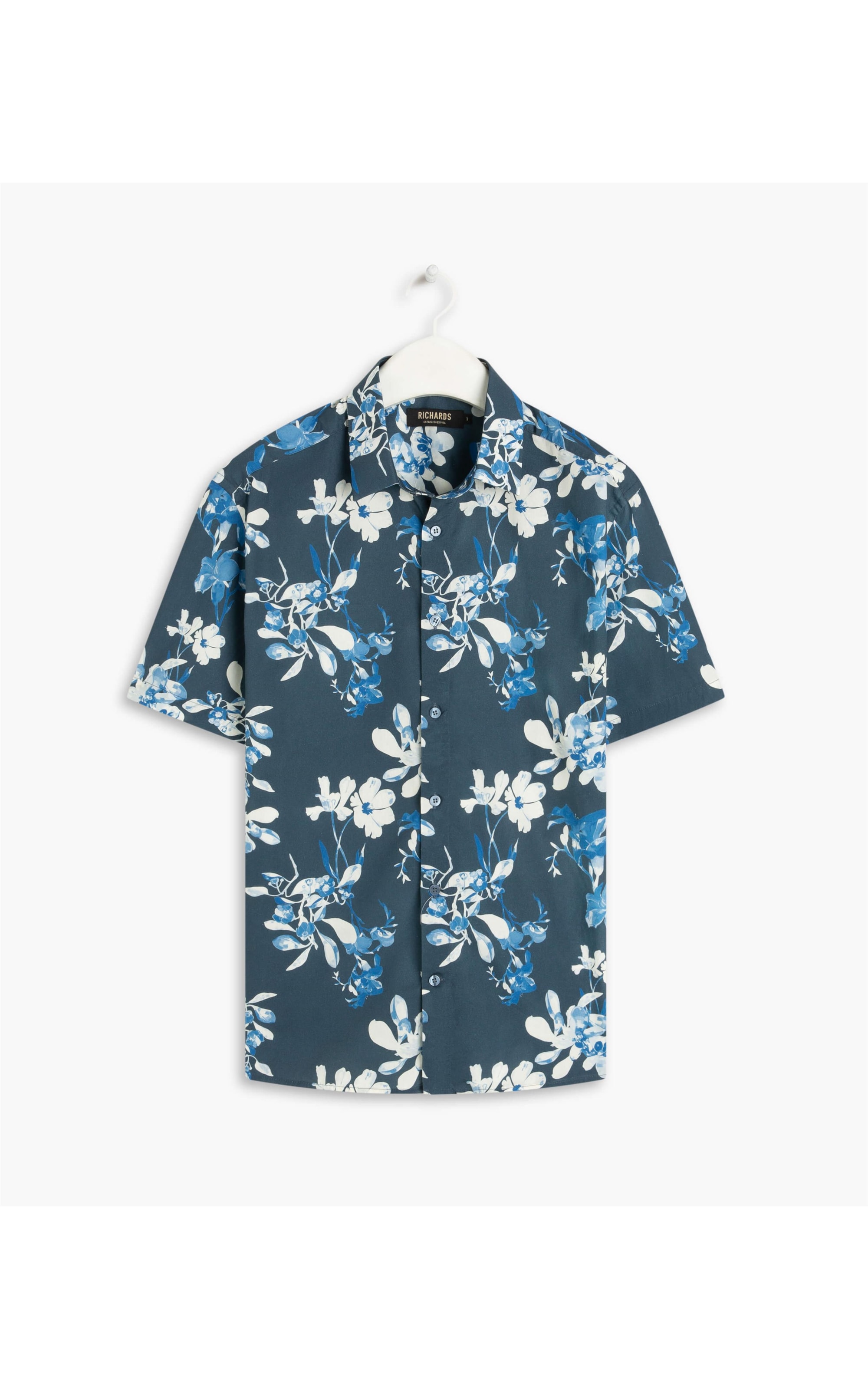 Camisa Estampada Flowers Charles Mc Marinho
