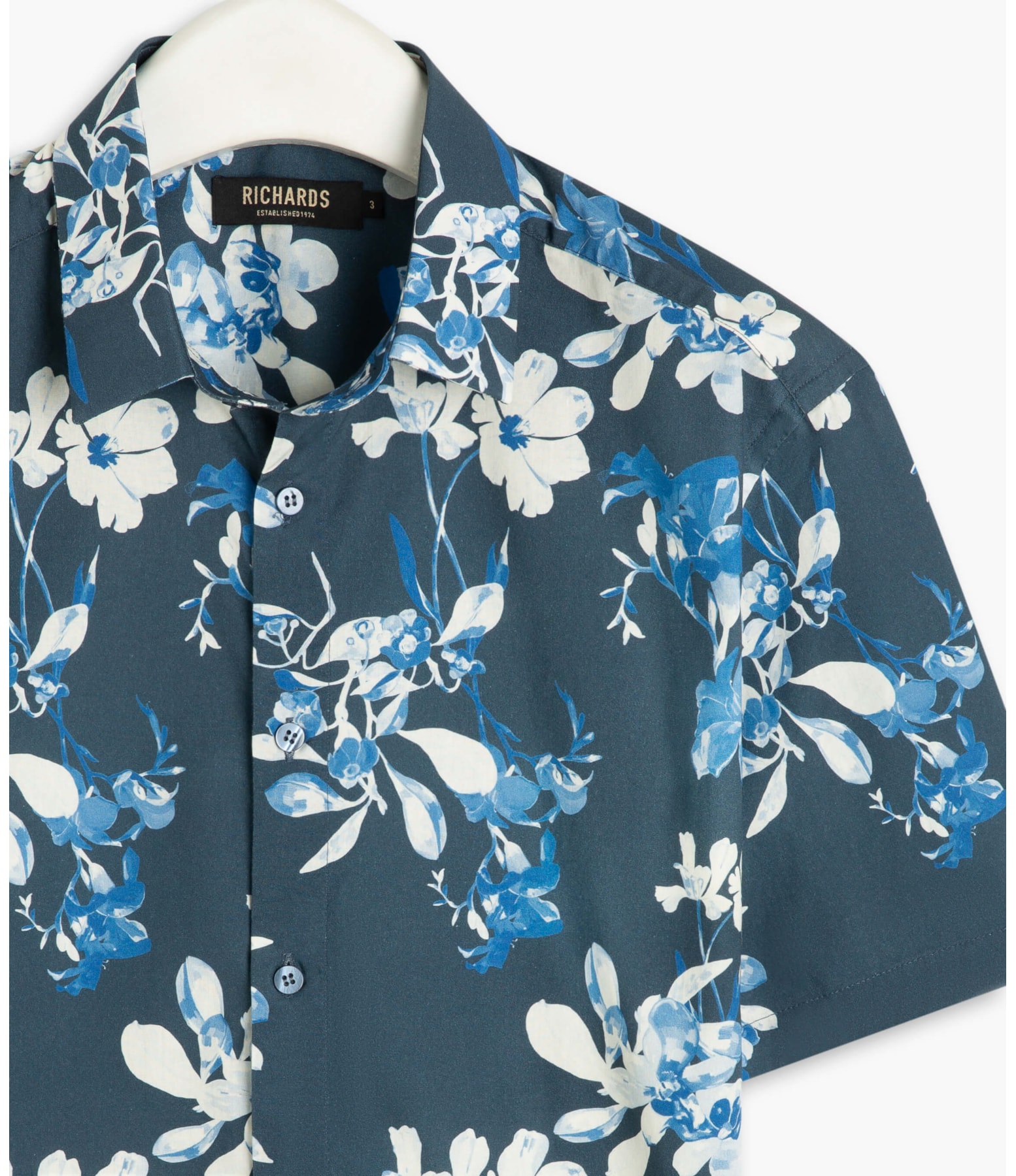 Camisa Estampada Flowers Charles Mc Marinho