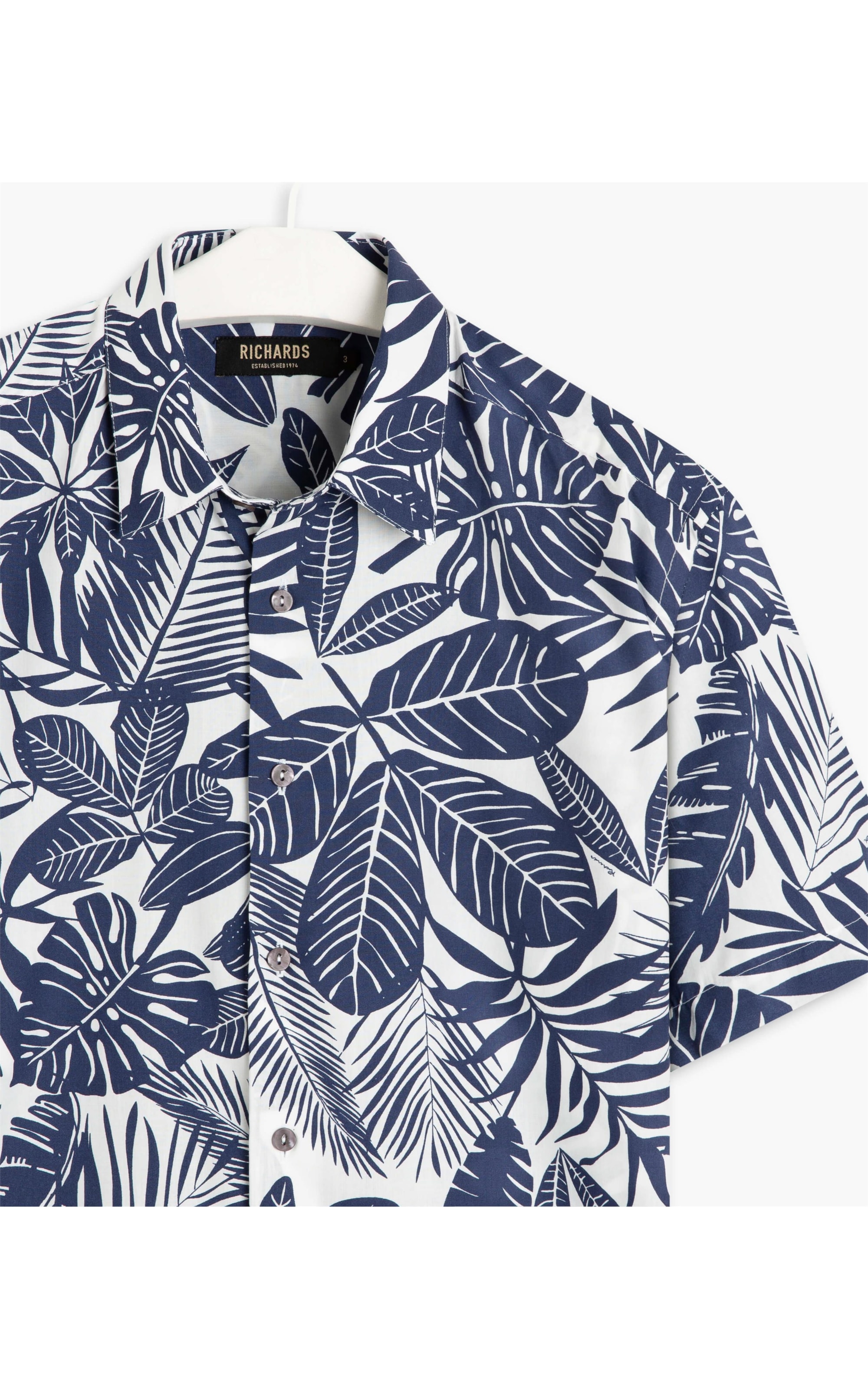 Camisa Estampada Folhas Mc Marinho