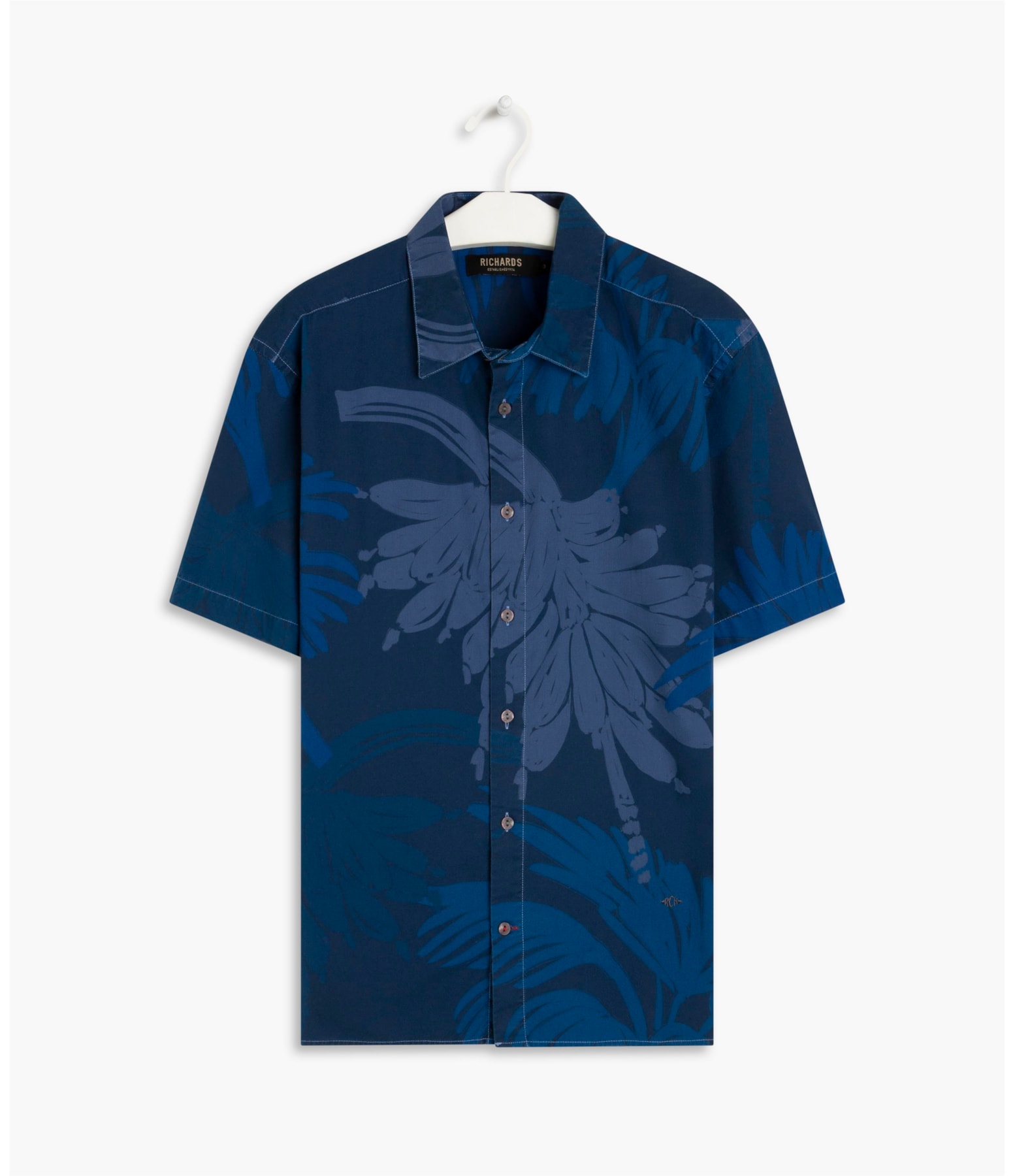Camisa Estampada Leaves Mc Marinho