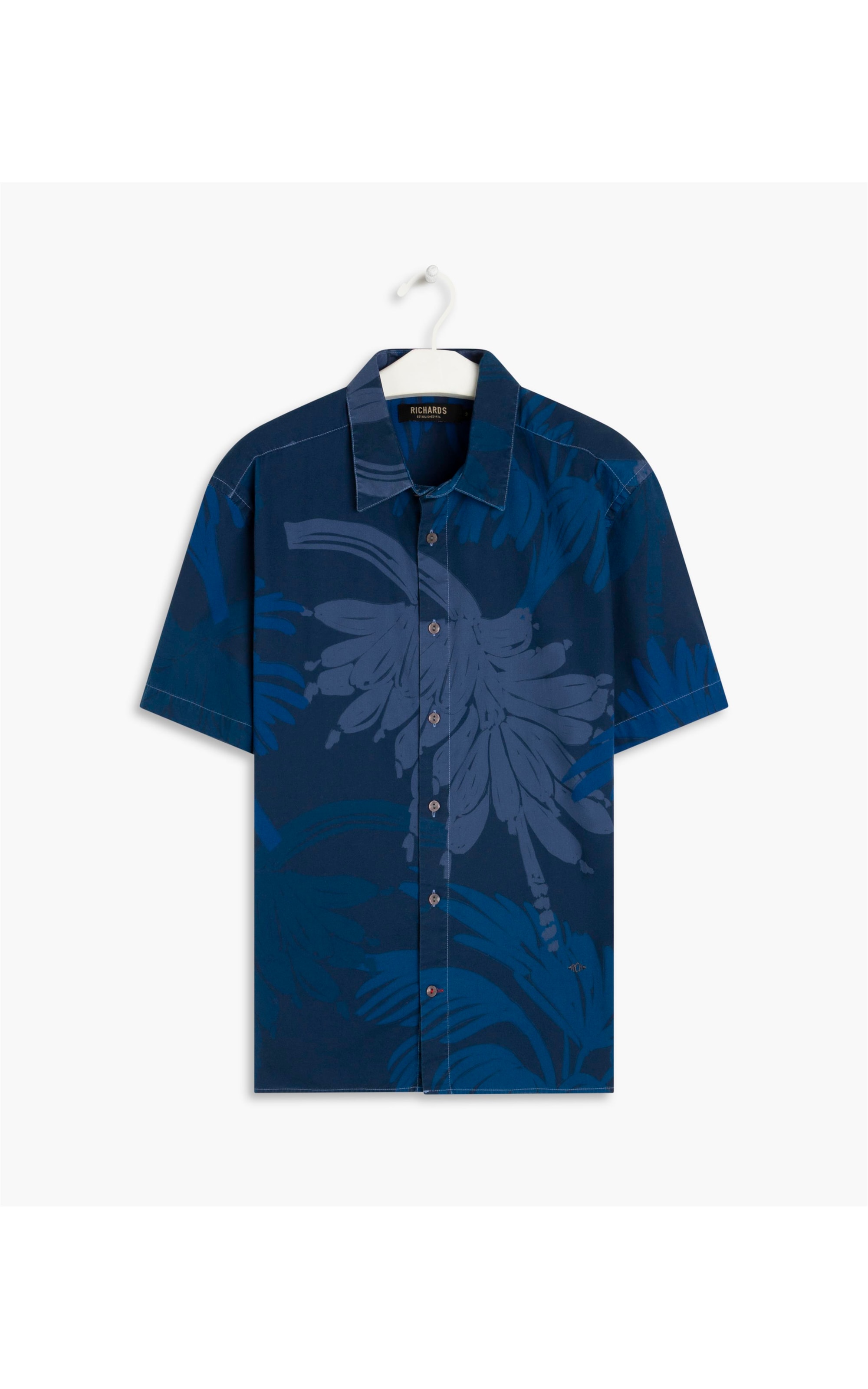 Camisa Estampada Leaves Mc Marinho