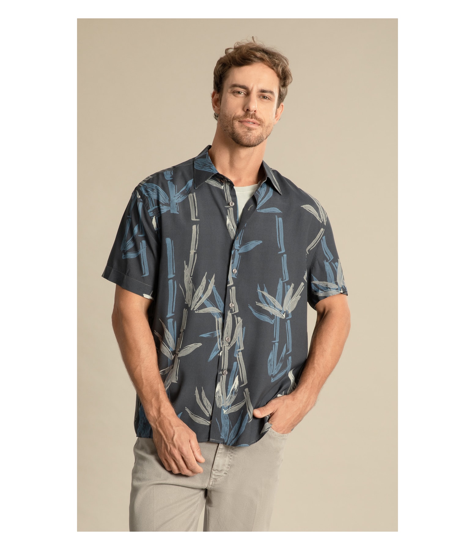 Camisa Estampada Makino Mc Marinho