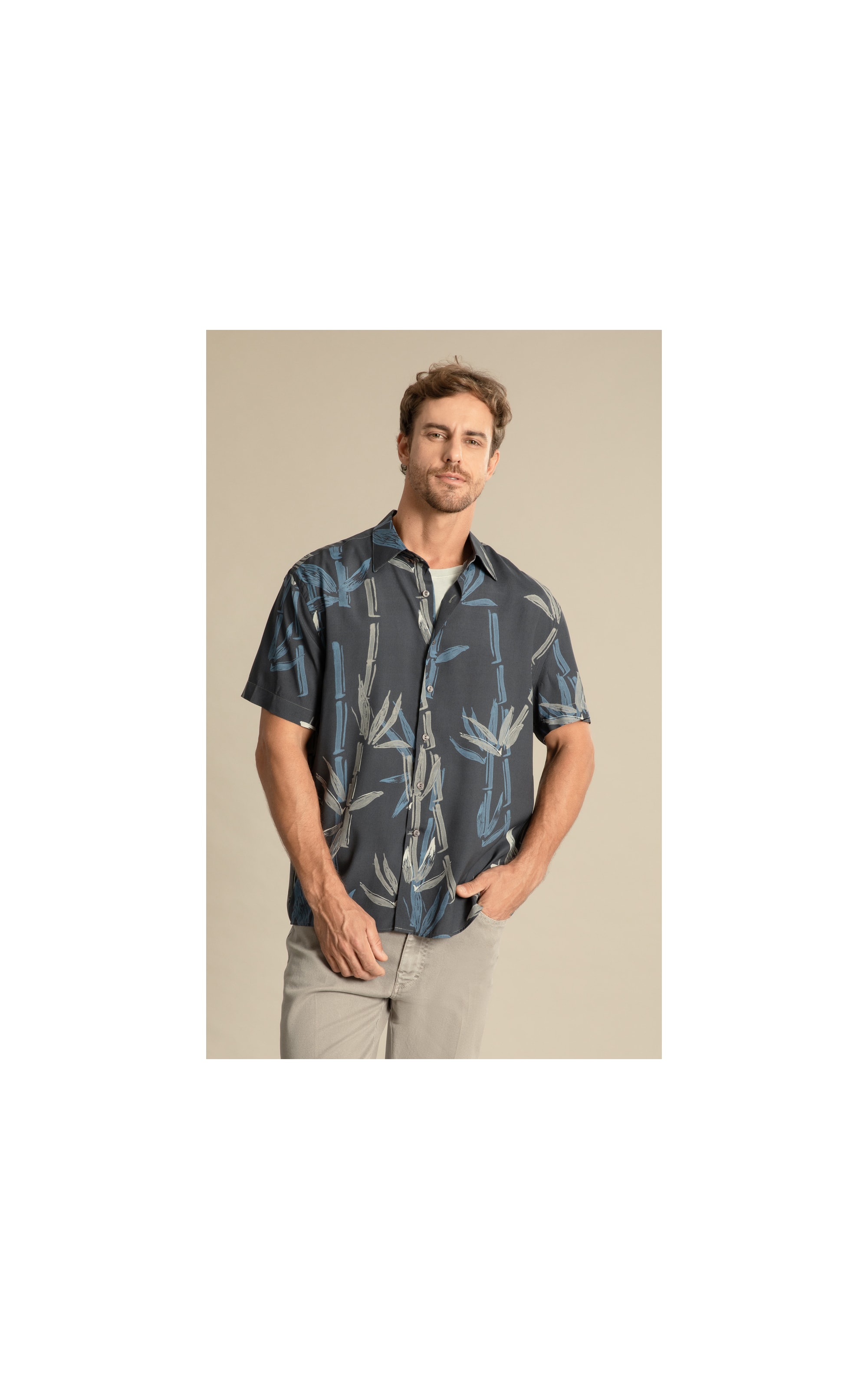 Camisa Estampada Makino Mc Marinho