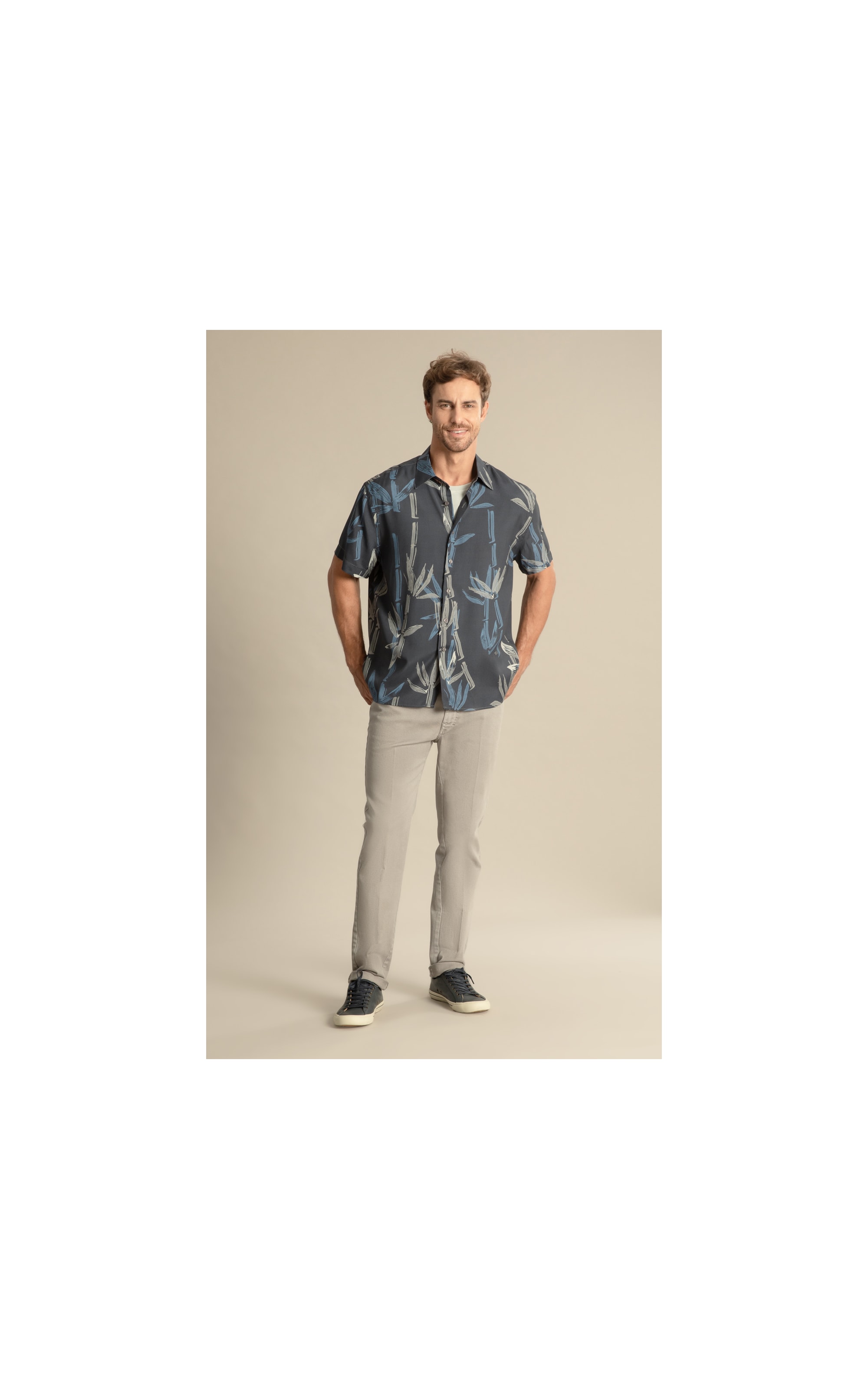 Camisa Estampada Makino Mc Marinho