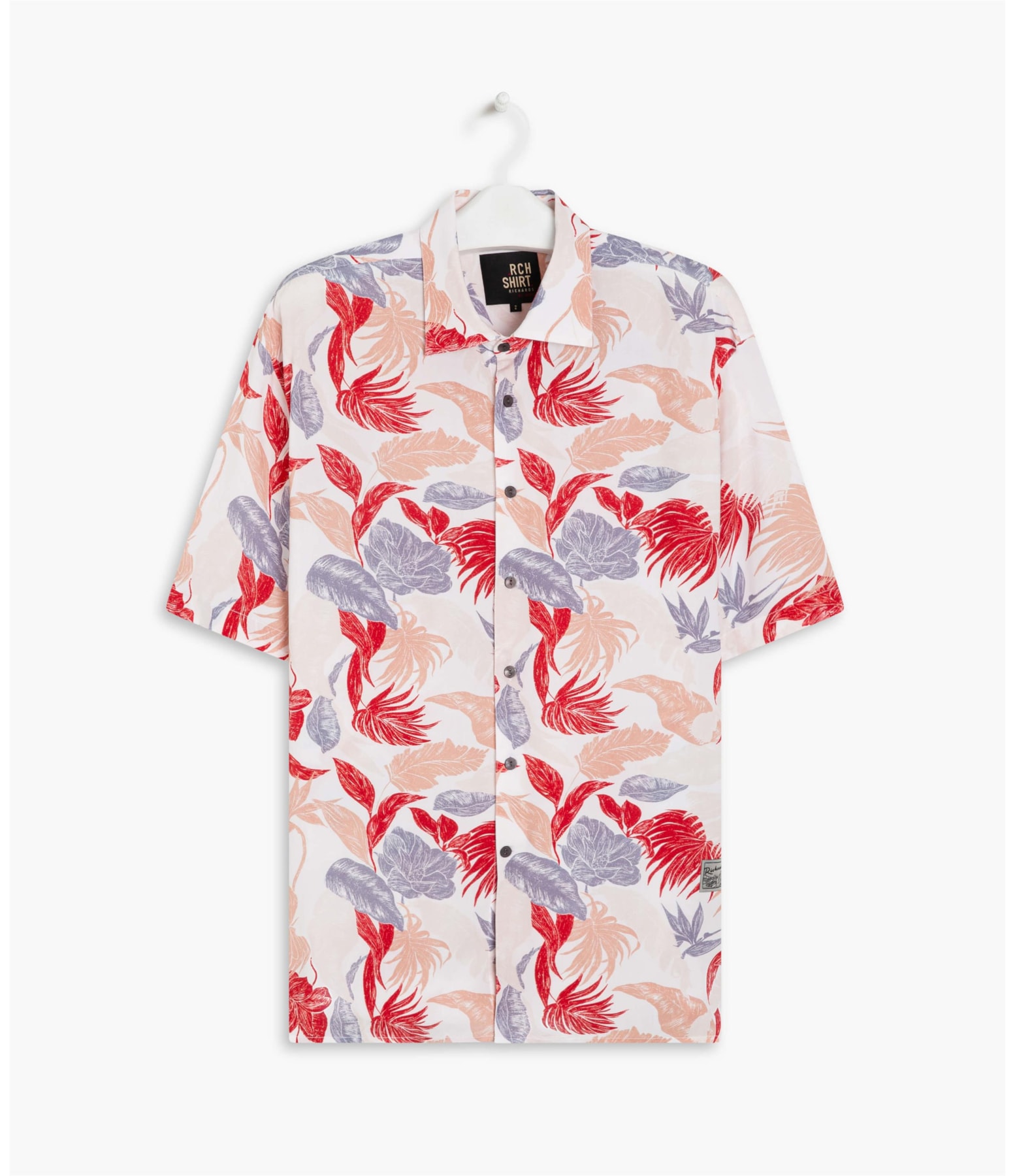 Camisa Estampada Melt Mc Branco