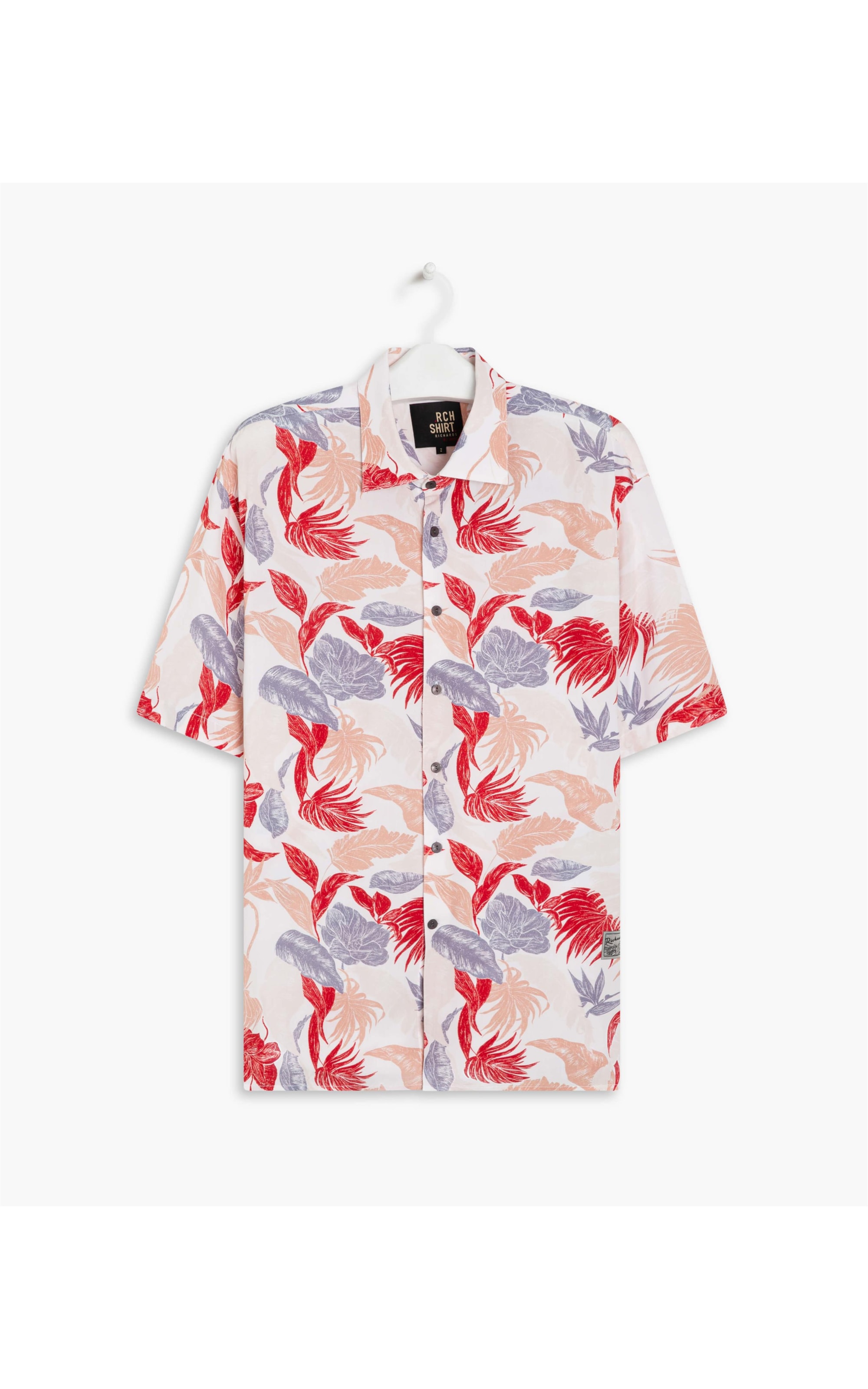 Camisa Estampada Melt Mc Branco