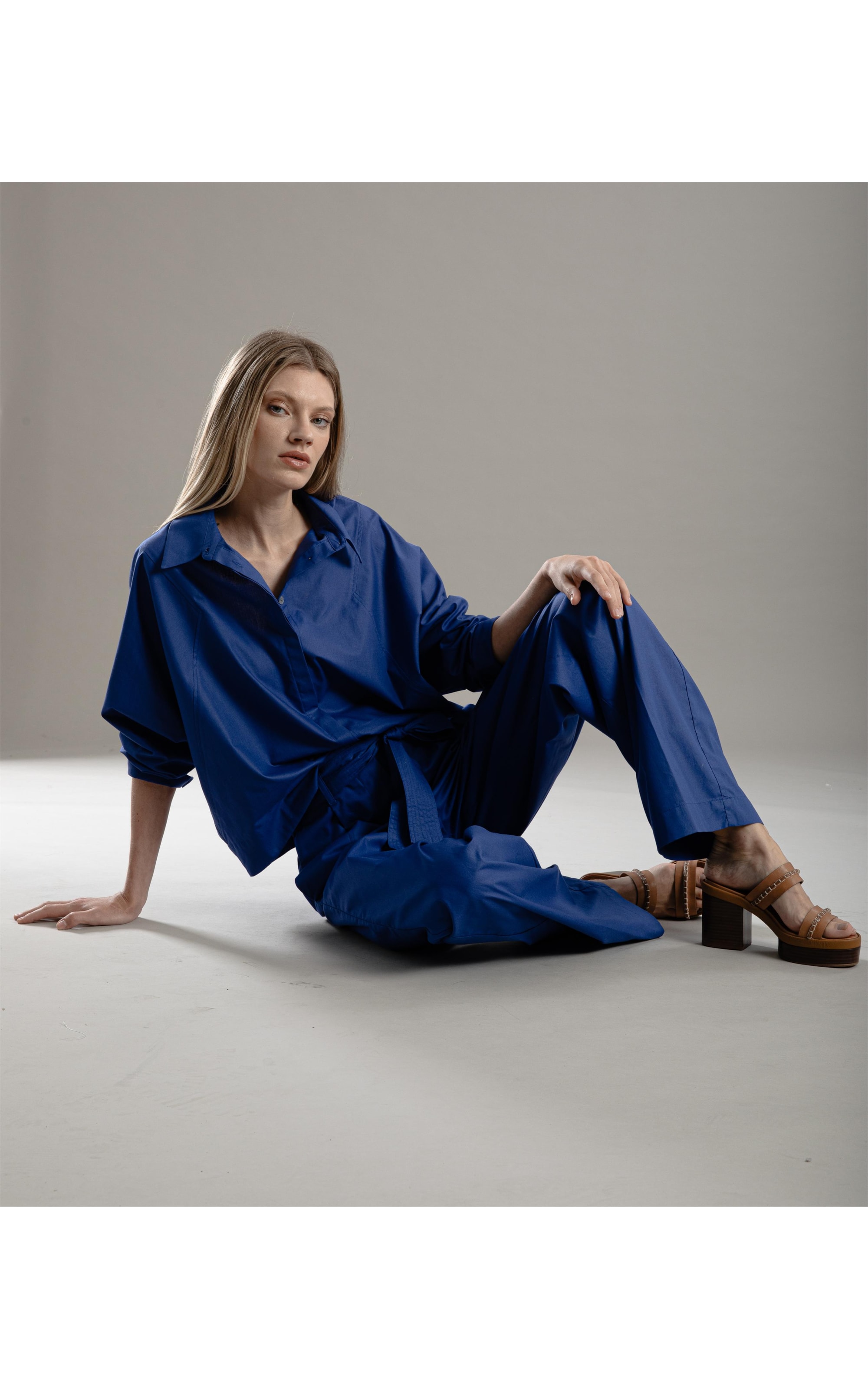 Camisa Estelle Algodao Royal