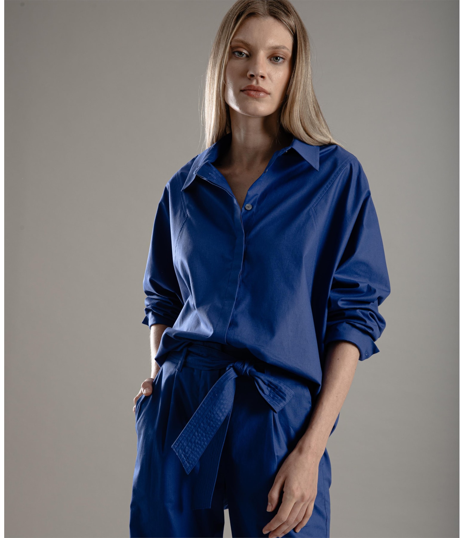 Camisa Estelle Algodao Royal