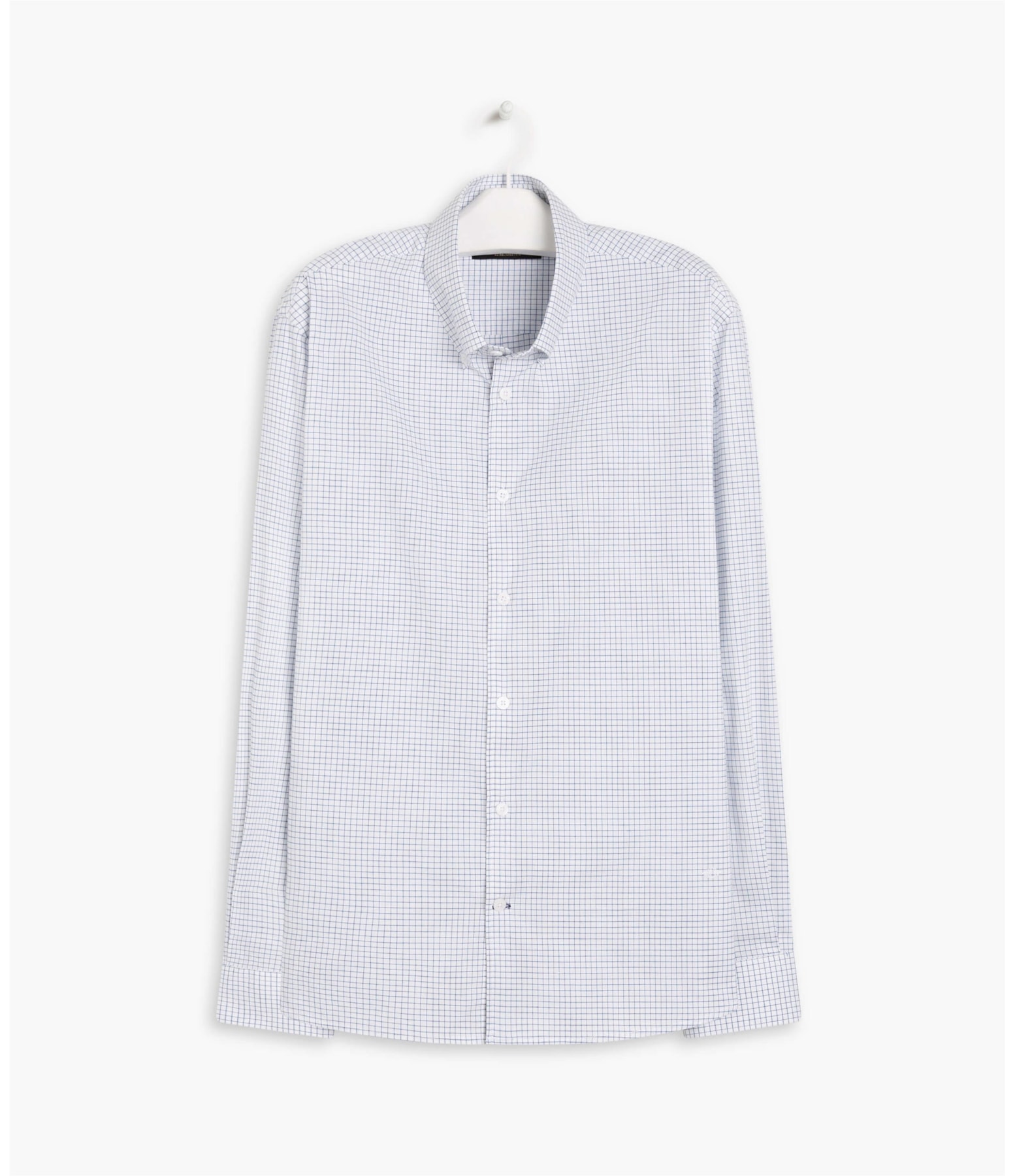 Camisa Estevão Listrada Ml Azul Bic