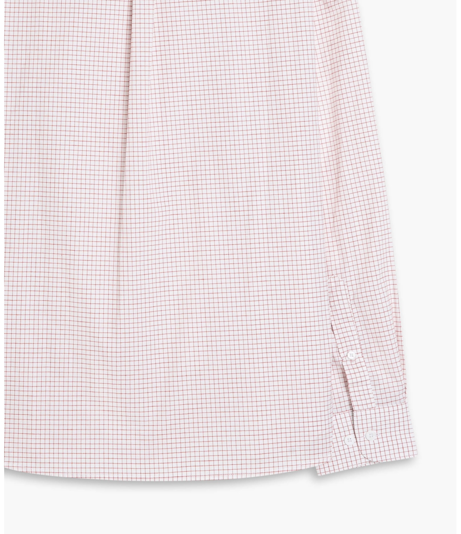 Camisa Estevão Listrada Ml Bordeaux
