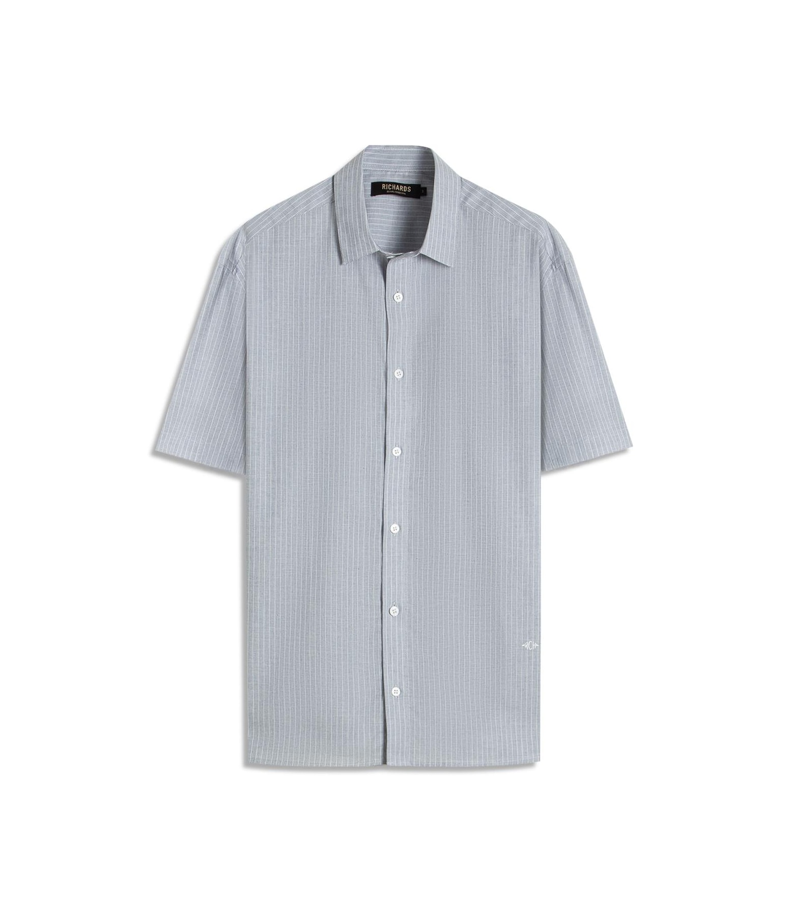 Camisa Fil a Fil Listrado Carlos Mc Marinho