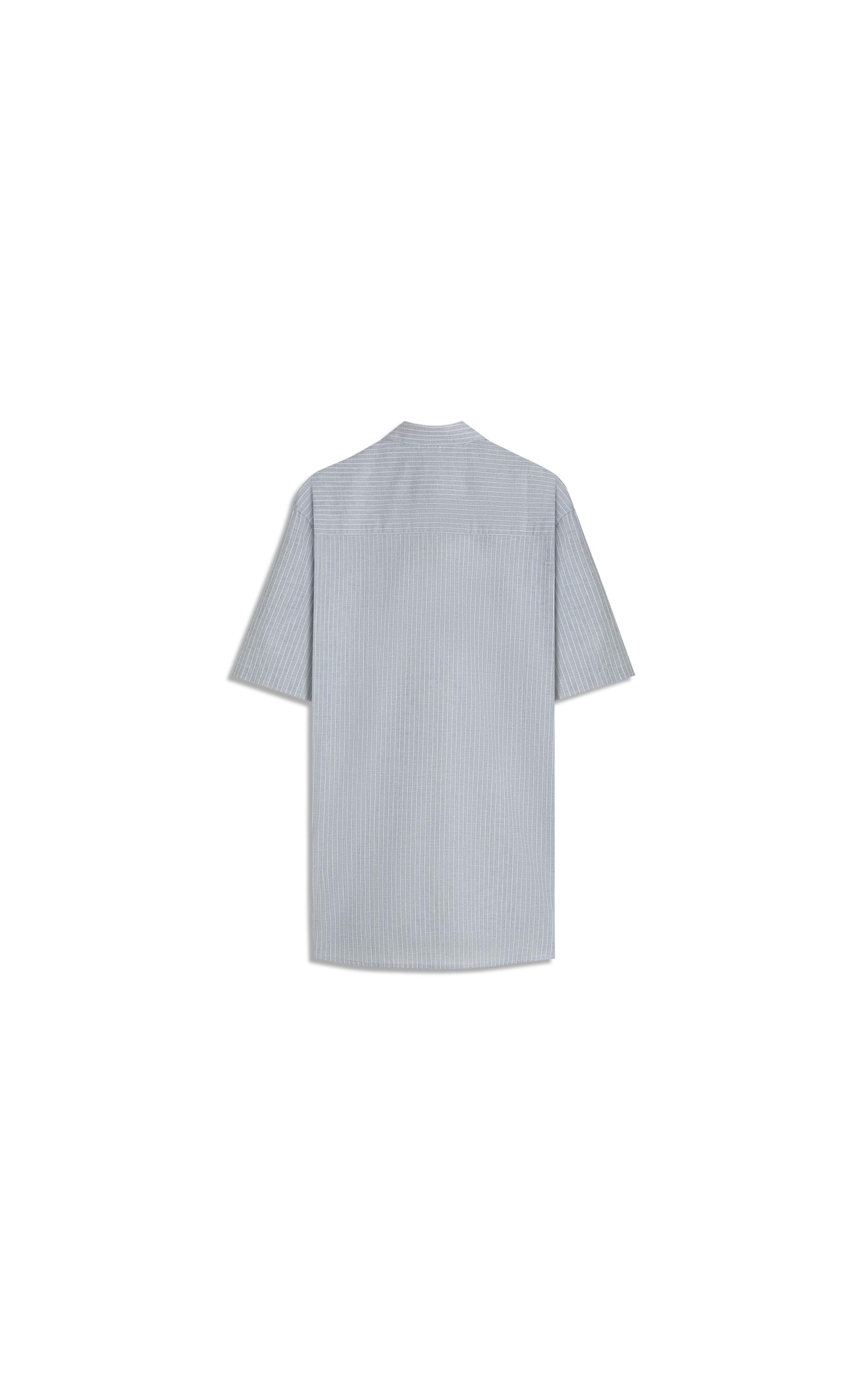 Camisa Fil a Fil Listrado Carlos Mc Marinho