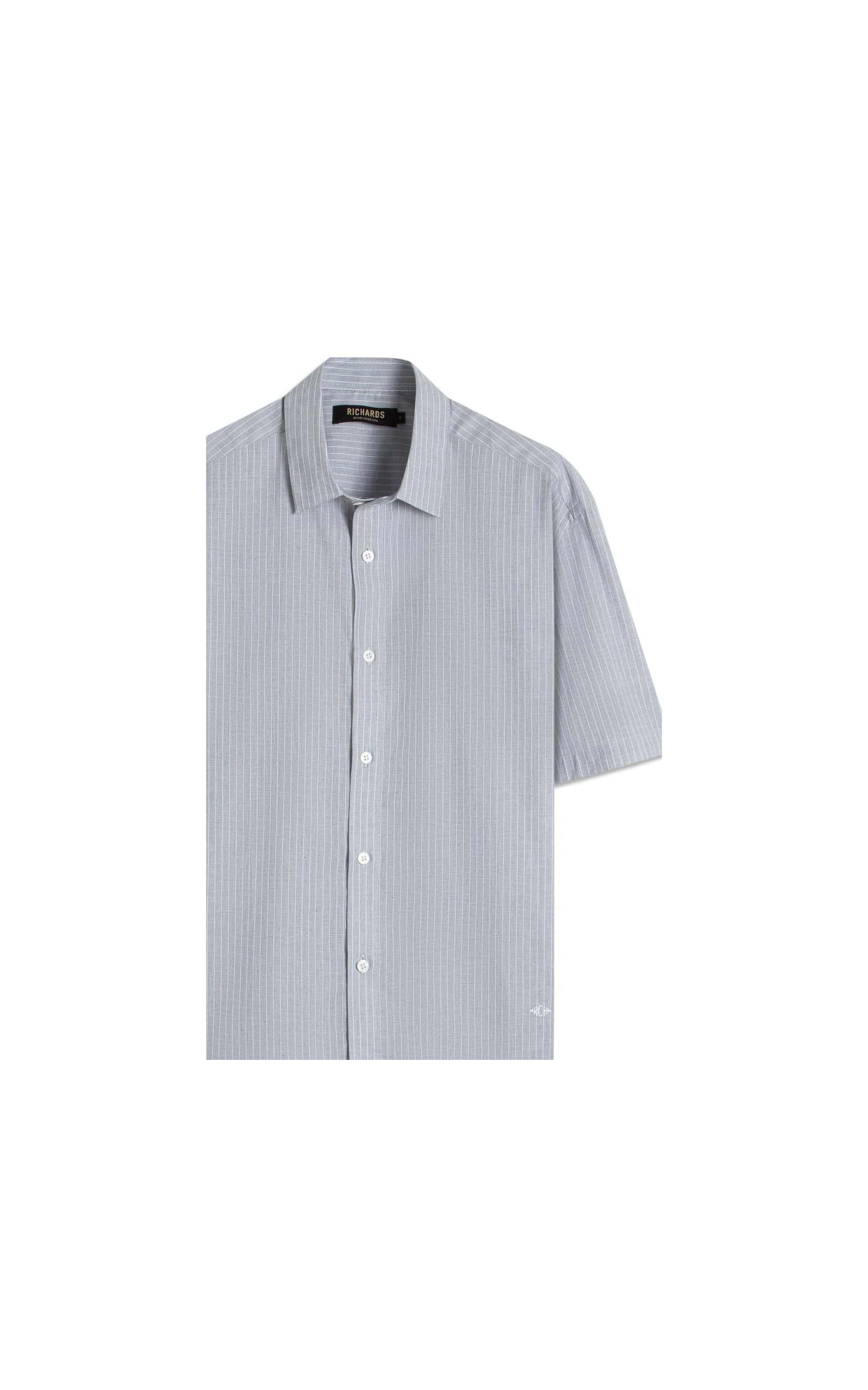 Camisa Fil a Fil Listrado Carlos Mc Marinho