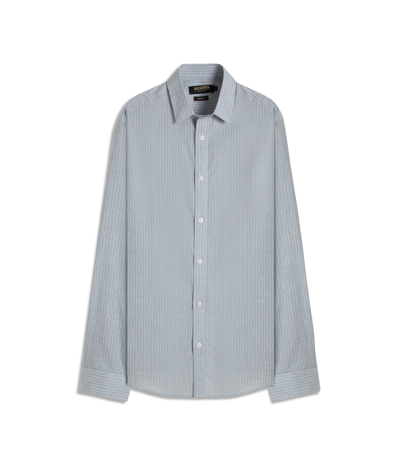 Camisa Fil a Fil Listrado Carlos Ml Marinho
