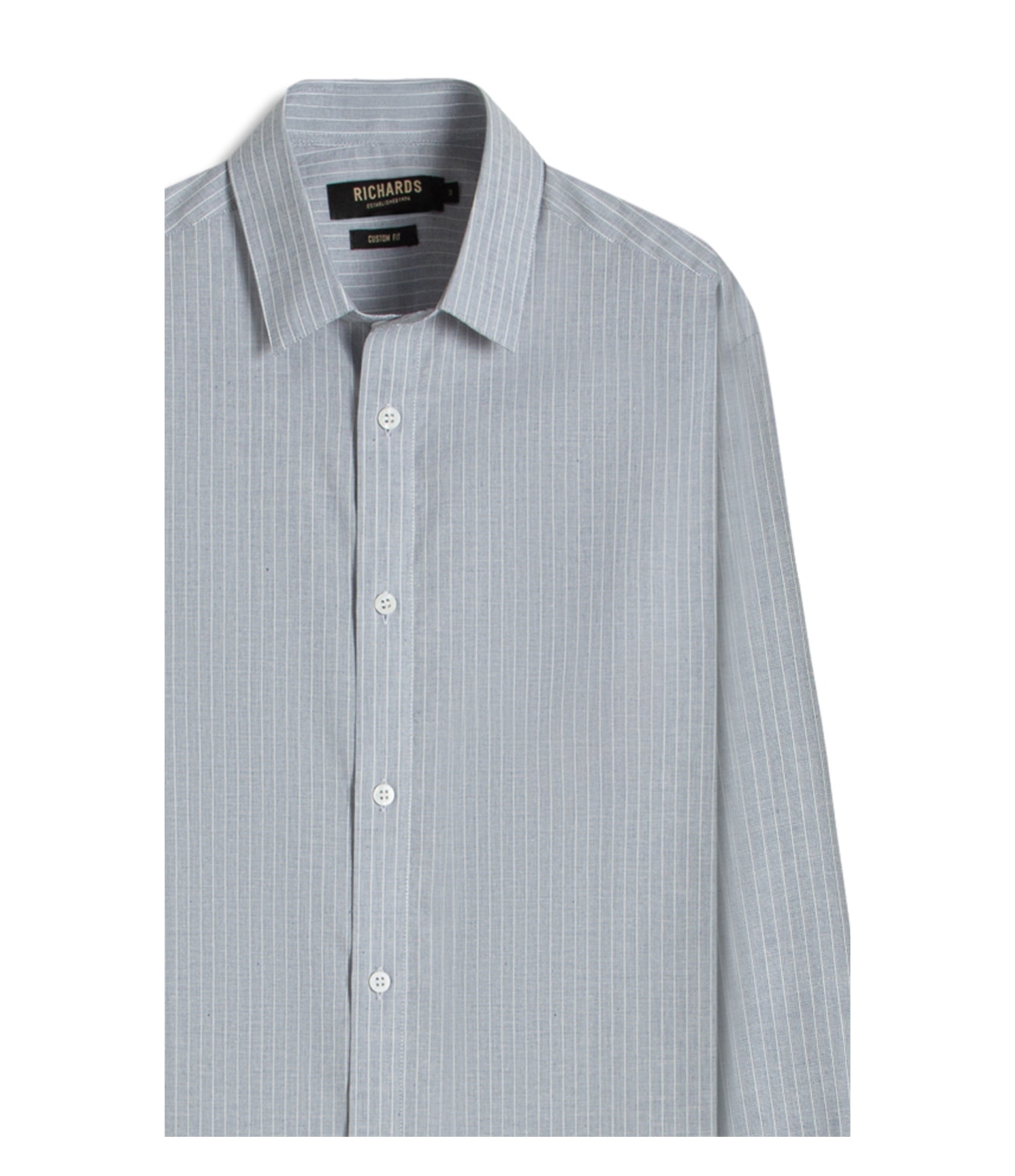 Camisa Fil a Fil Listrado Carlos Ml Marinho