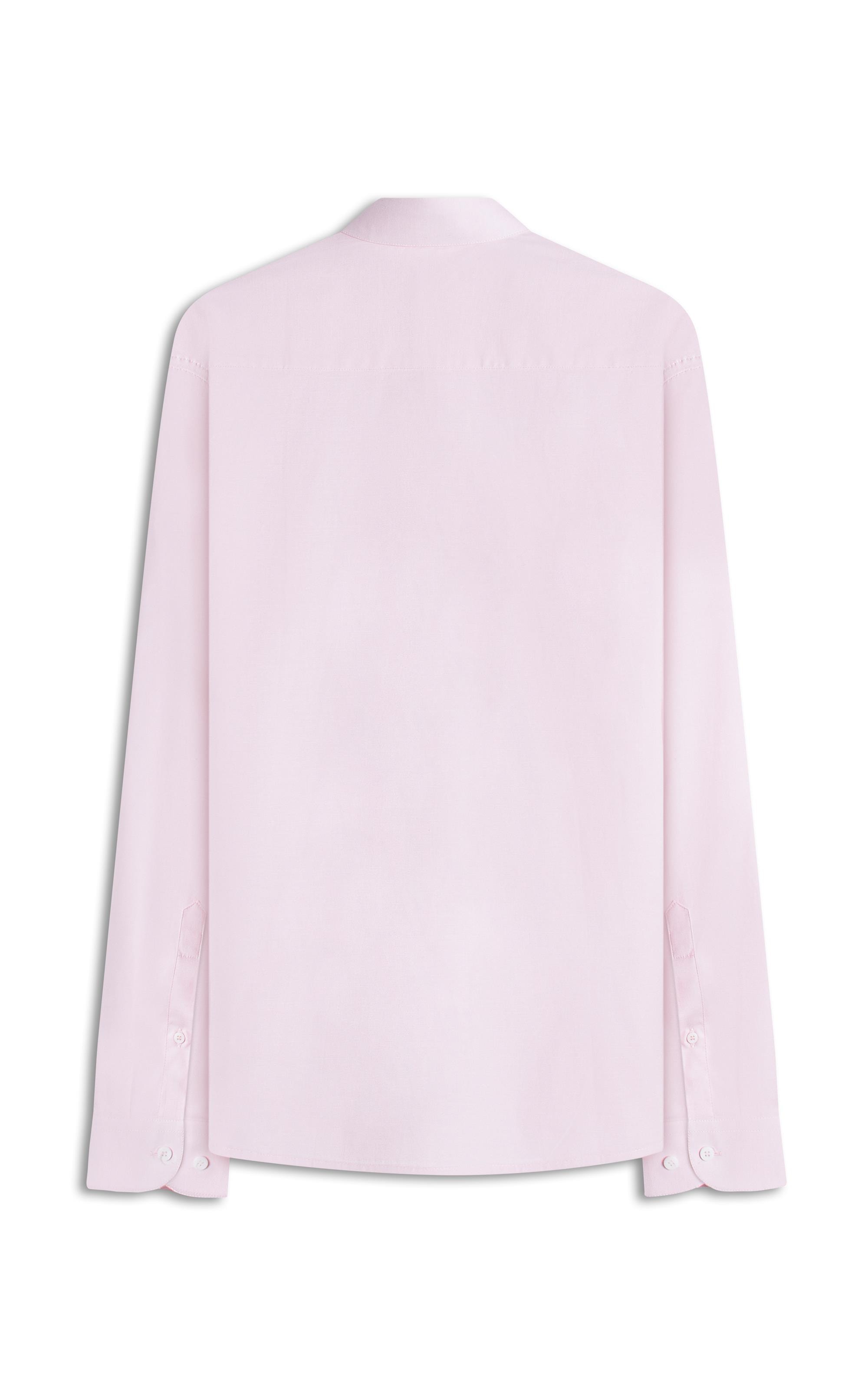 Camisa Fil a Fil Lucas Ml Rosa