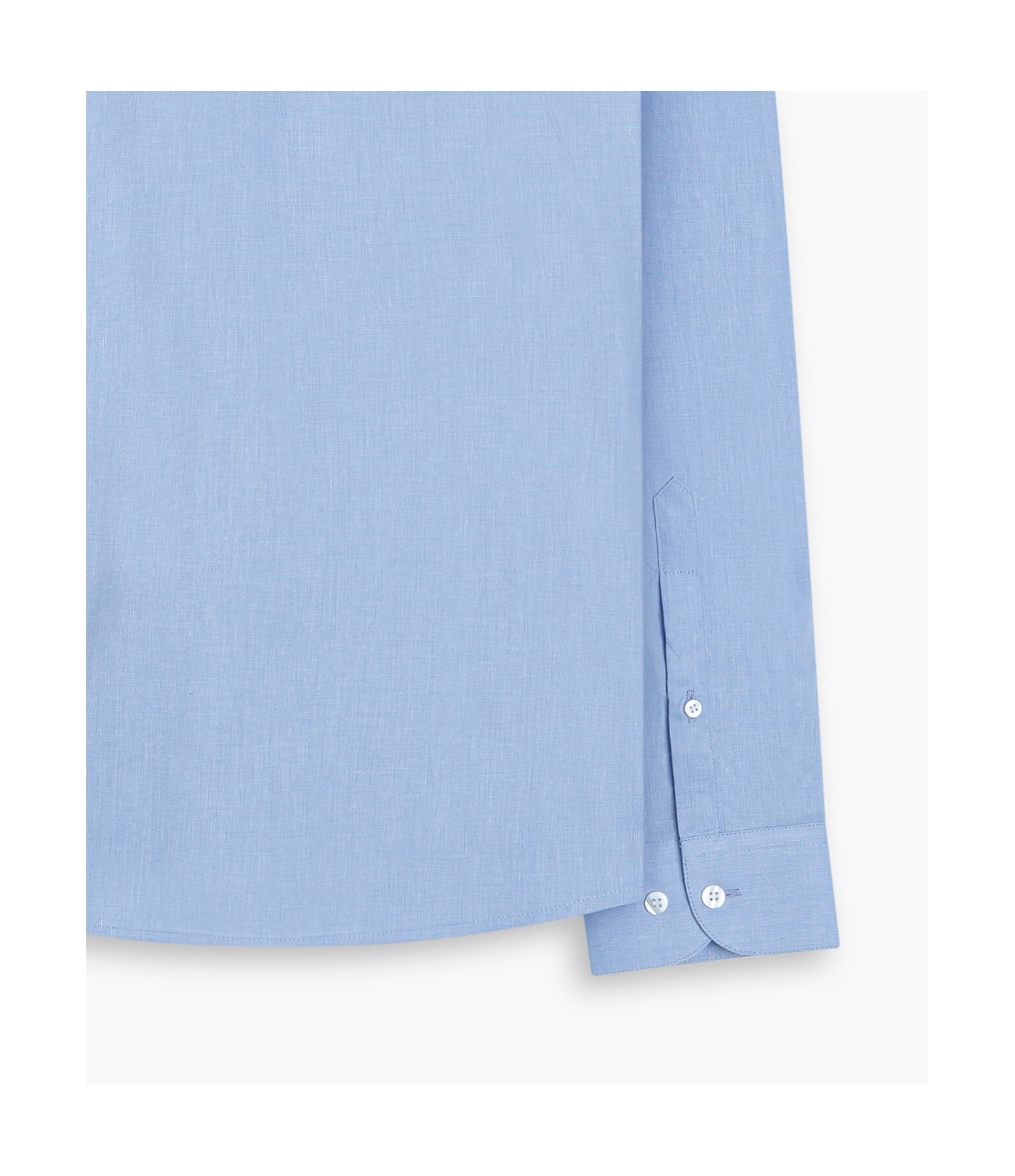 Camisa Fil a Fil Ml  Azul Seco