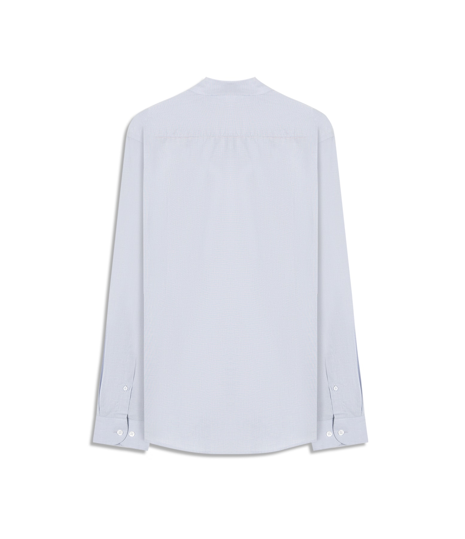 Camisa Fil a Fil Ml  Cinza Medio