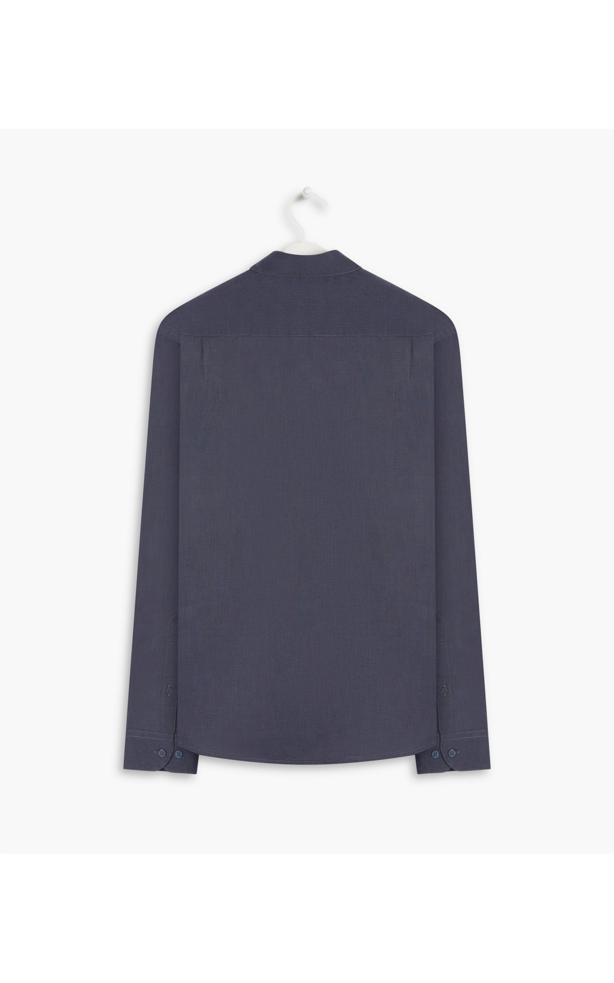 Camisa Fil a Fil Ml Grafite