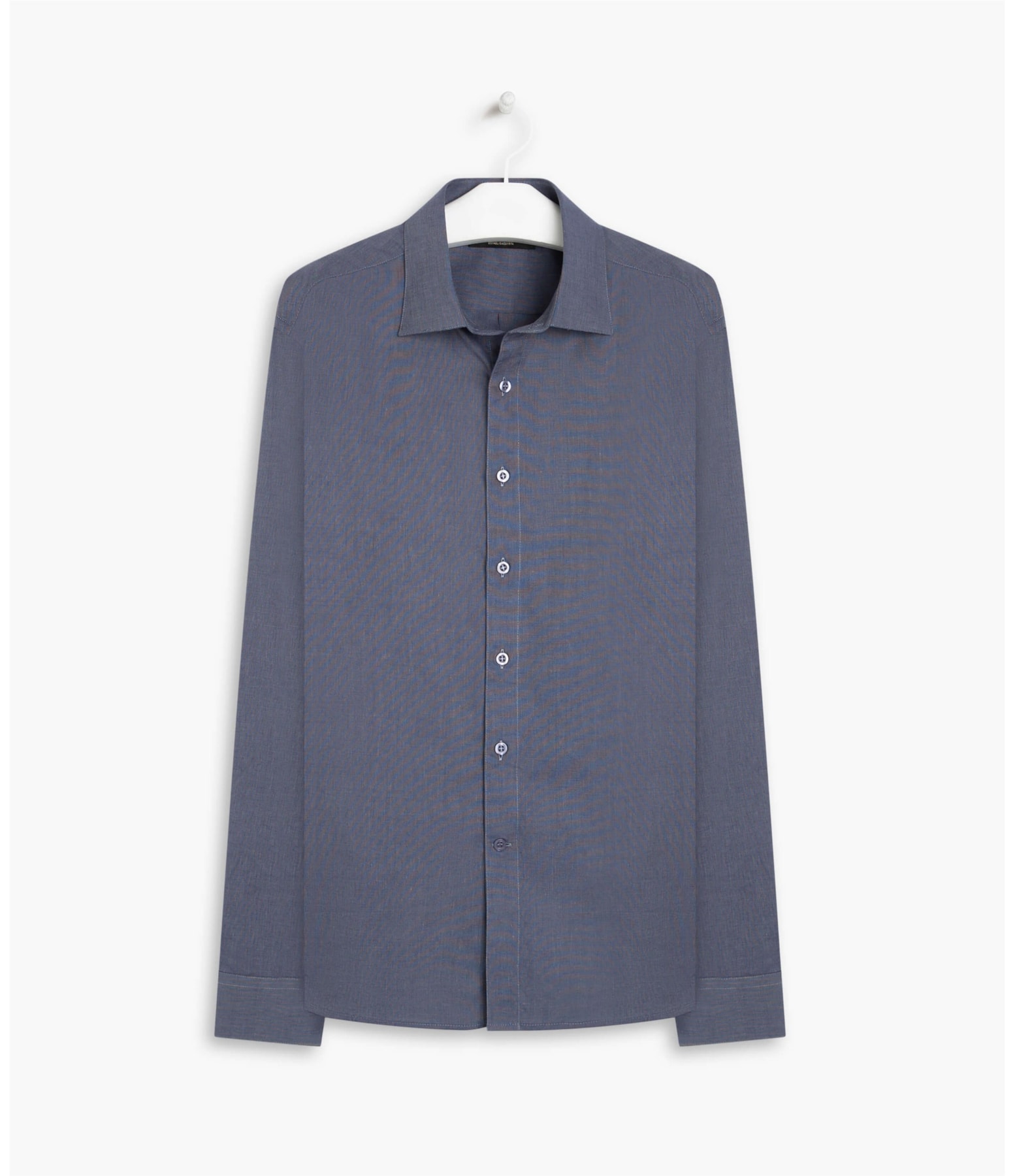 Camisa Fil a Fil Ml Preto