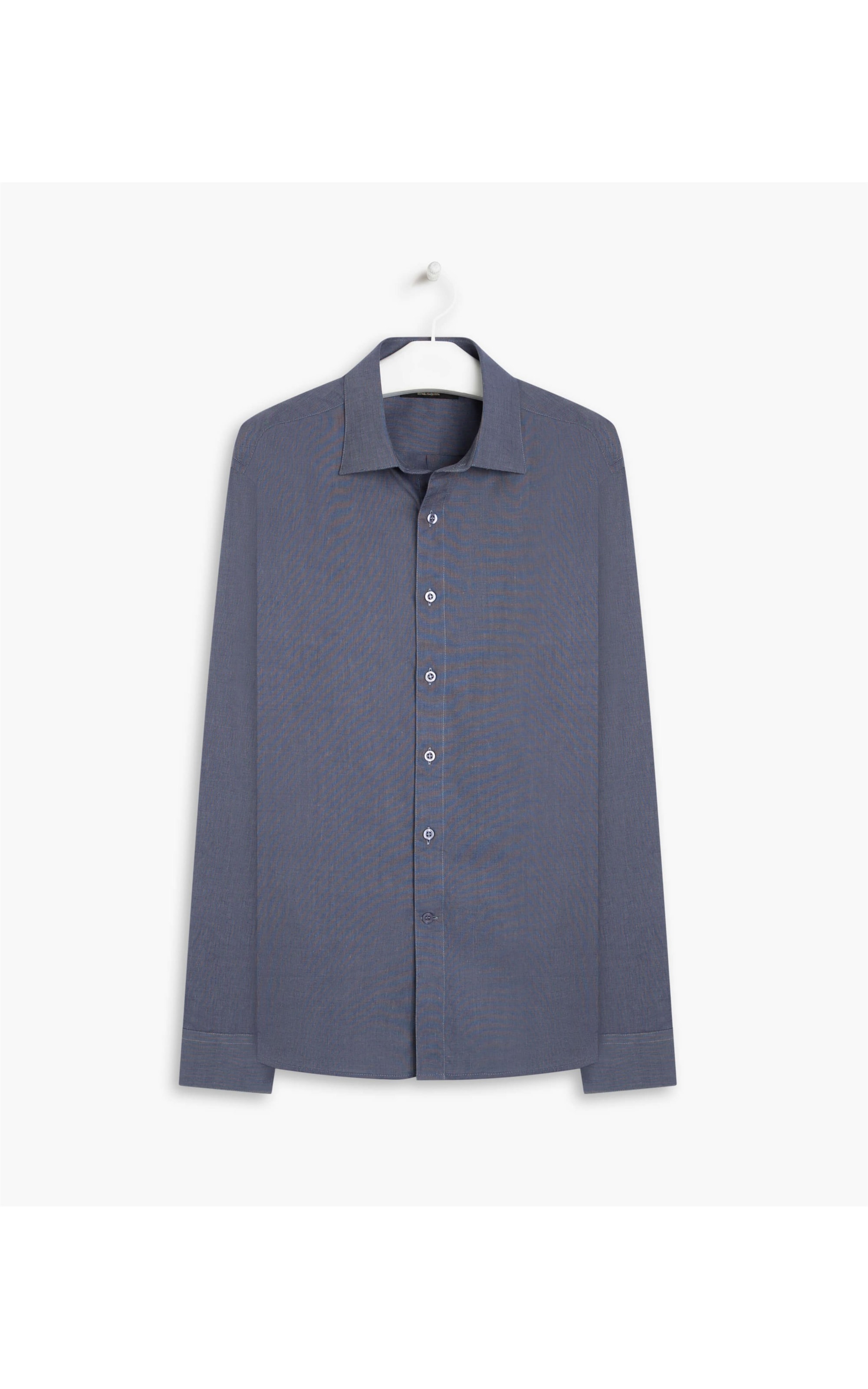 Camisa Fil a Fil Ml Preto
