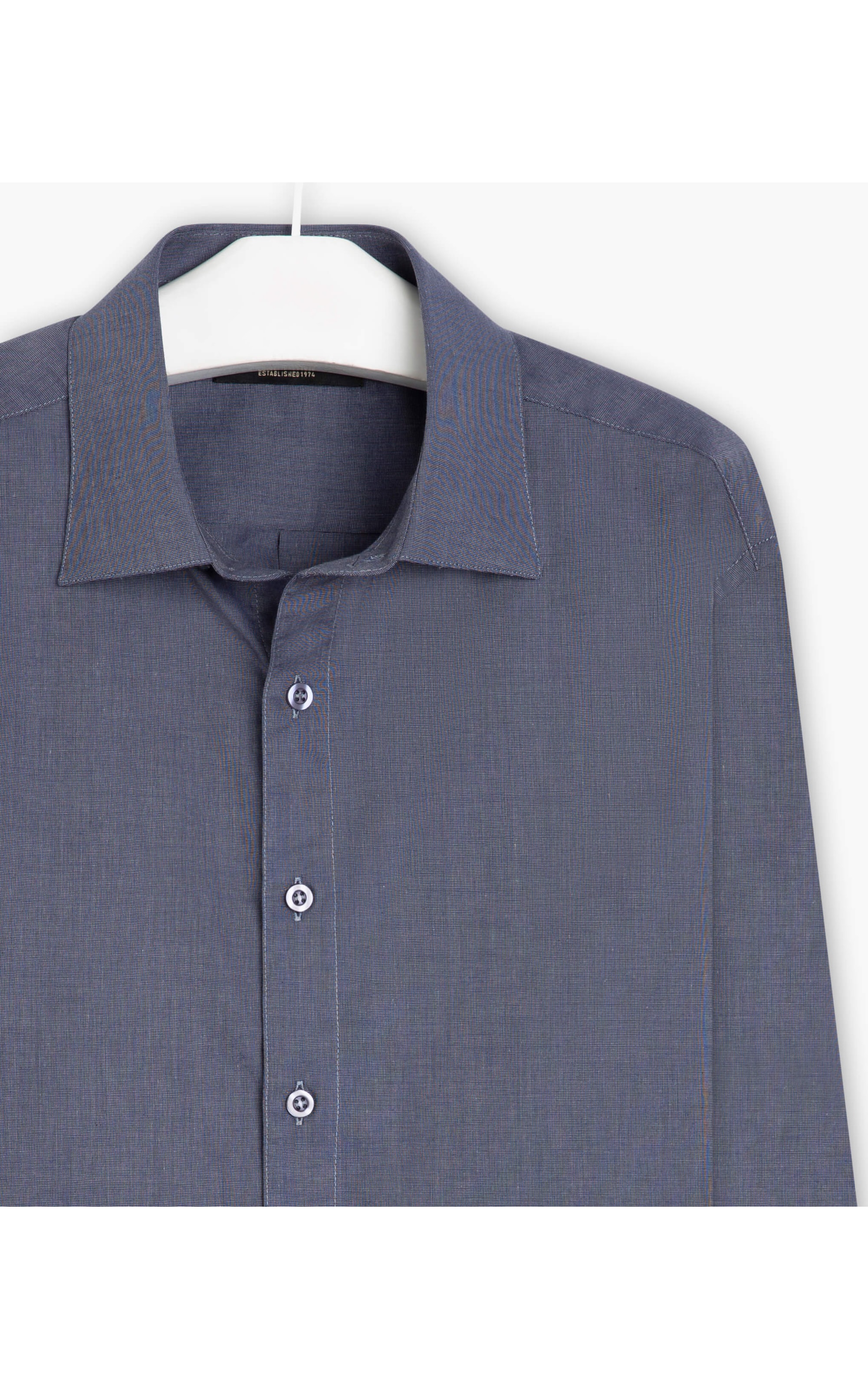 Camisa Fil a Fil Ml Preto