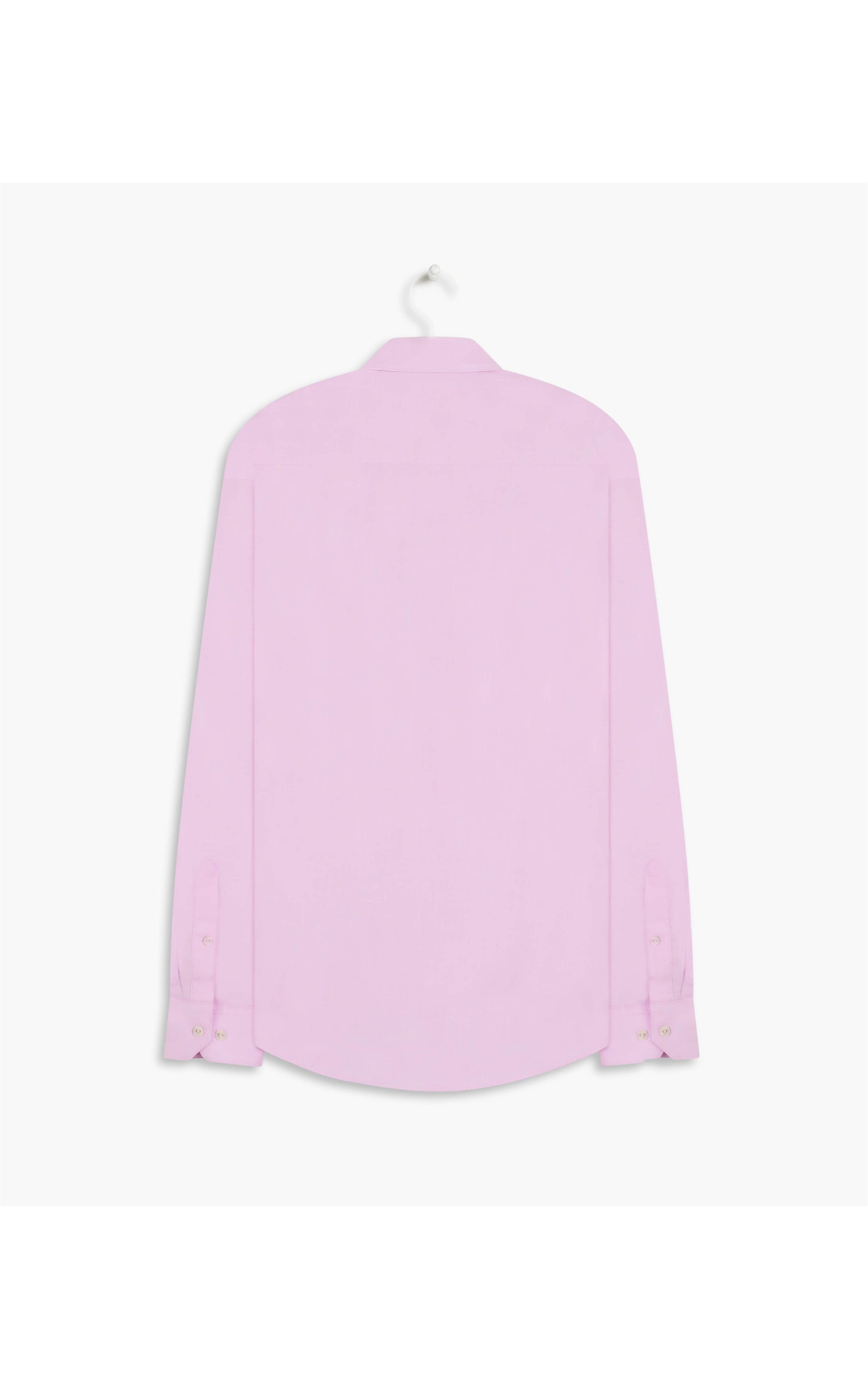 Camisa Fil a Fil Ml Rosa Gum