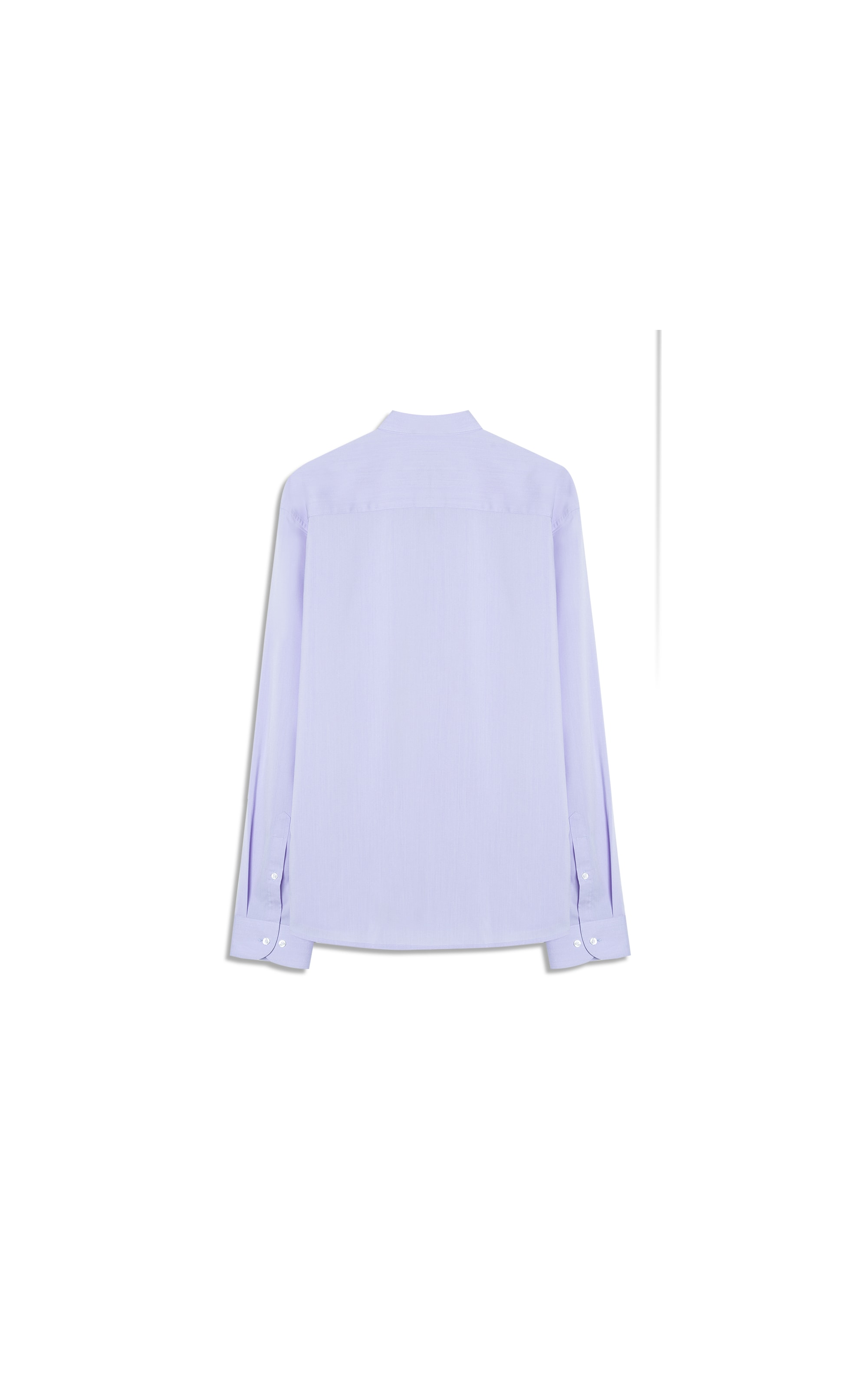Camisa Fil a Fil Modal Button Down Ml Azul Pervante